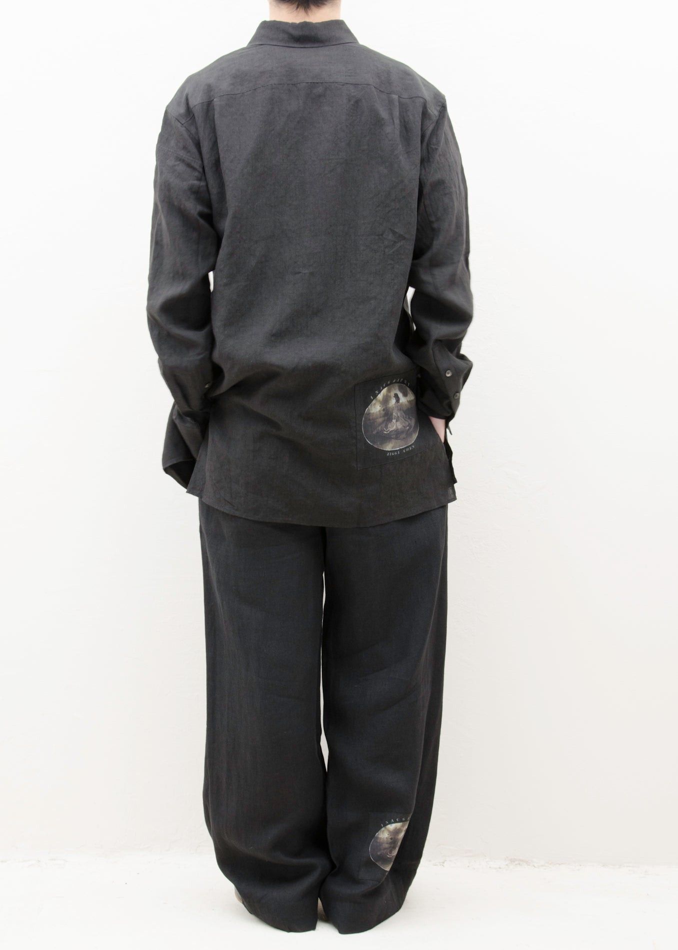 Ziggy Chen Ziggy Chen SS2022 Assemble patchworks cupro shirt Size US M / EU 48-50 / 2 - 14 Thumbnail