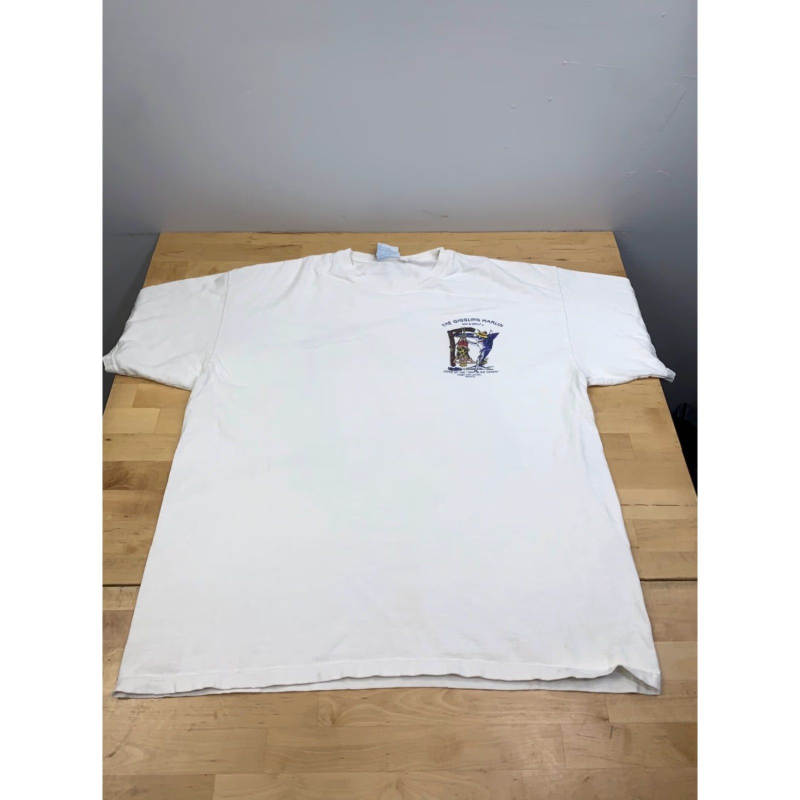 Vintage VINTAGE Cabo San Lucas Fishing Shirt Mens XL White Marlin Tuna Dorado 12172 Size US XL / EU 56 / 4 - 5 Thumbnail
