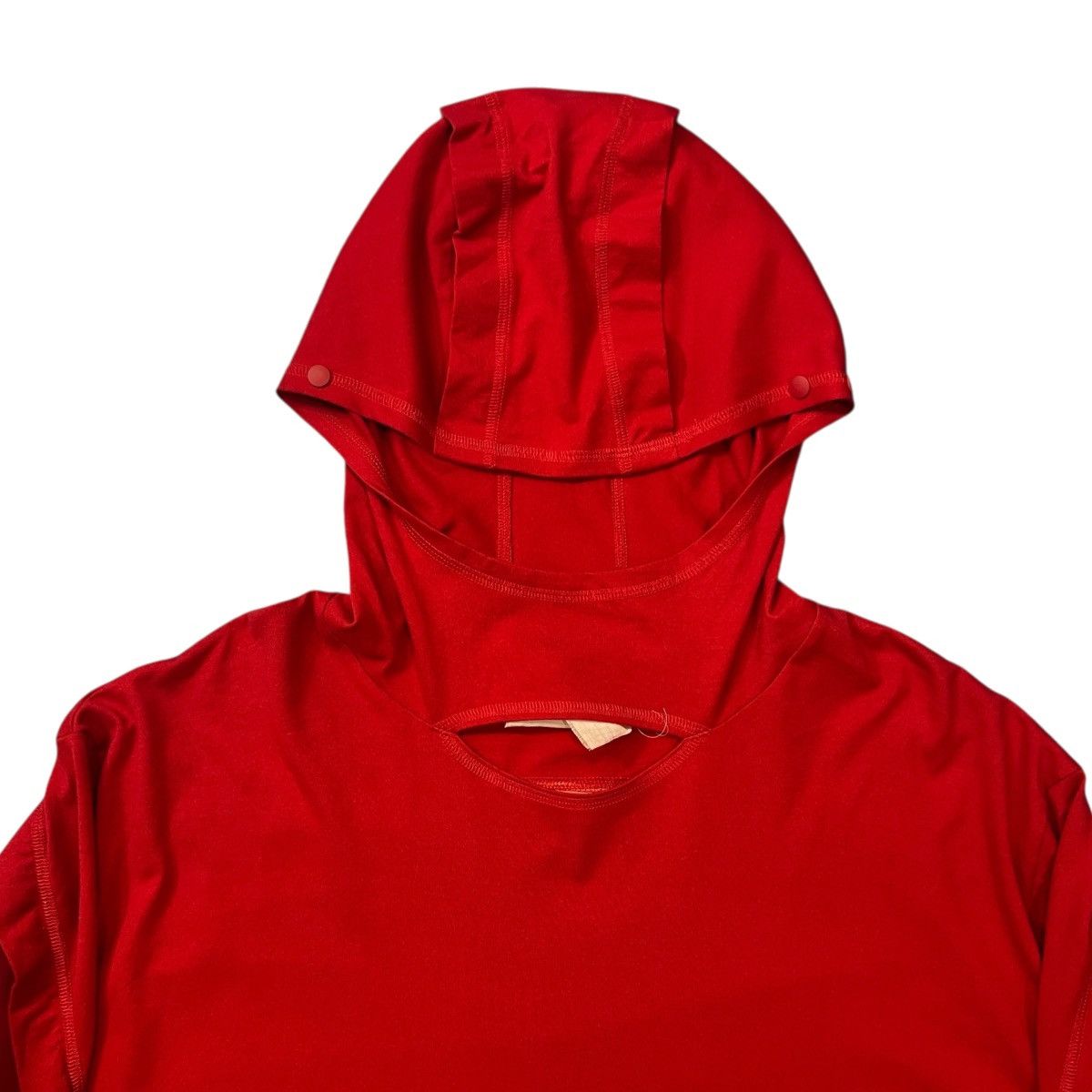 Kusikohc KUSIKOHC 2022SS Graffiti Printed Docking Hooded L/S T-Shirt Size US XL / EU 56 / 4 - 3 Thumbnail