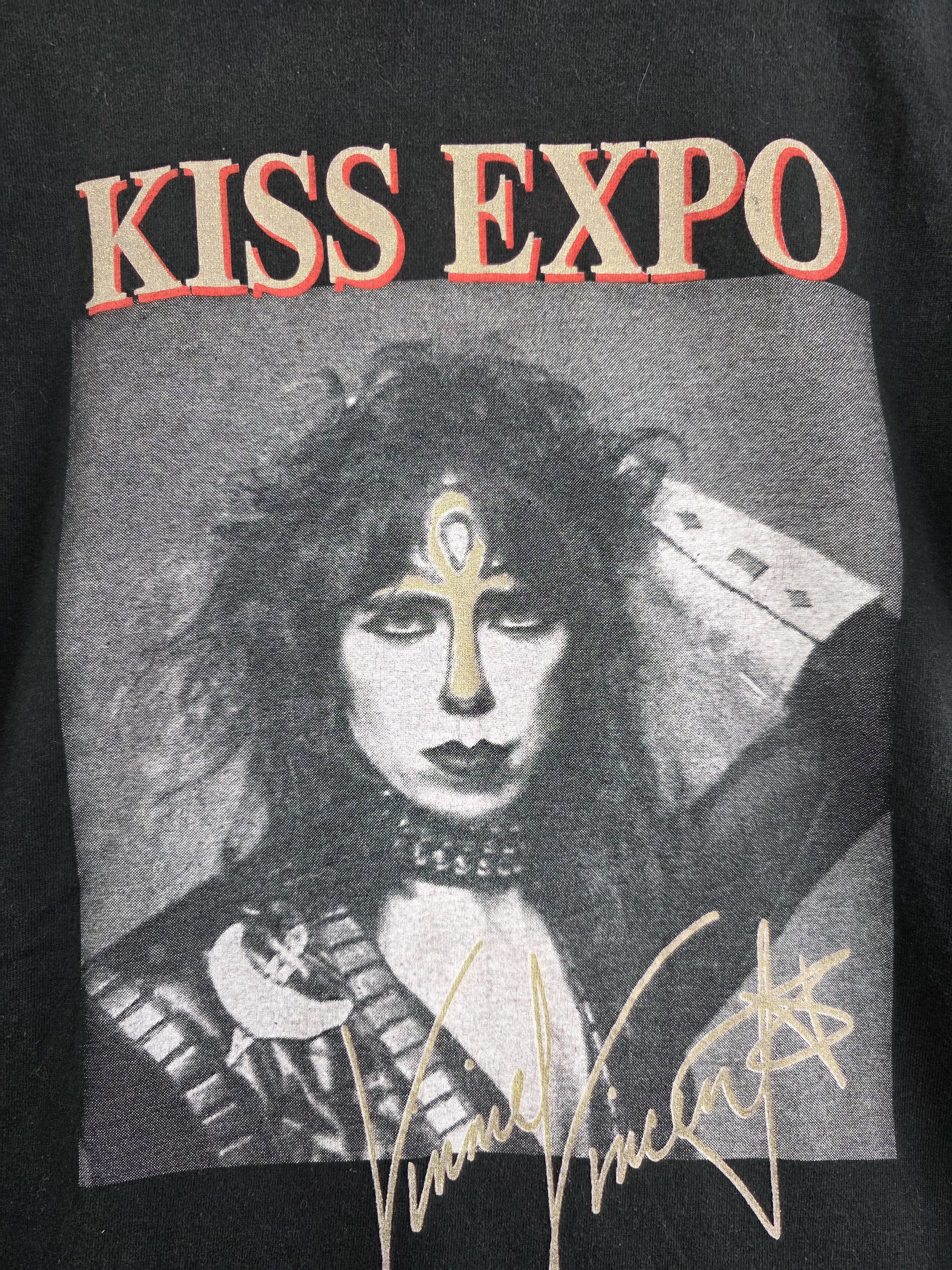 Band Tees 1996 Kiss Expo Vinnie Band Tee XL 23" 30.5" Size US XL / EU 56 / 4 - 3 Thumbnail
