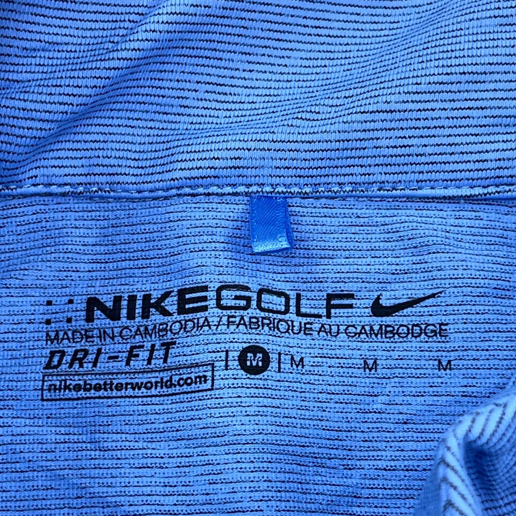 Nike Nike Polo Shirt Women Medium Blue Striped Dri Fit Performance Half Zip Polo Shirt Women Medium Blue Striped Dri Fit Half Zip Nike Size M / US 6-8 / IT 42-44 - 3 Thumbnail