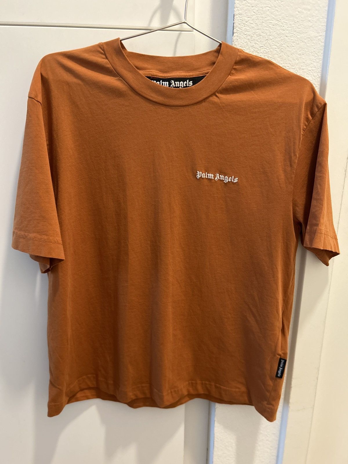 Palm Angels Palm Angels Classic Logo Orange T-Shirt fits Small Size US M / EU 48-50 / 2 - 1 Thumbnail