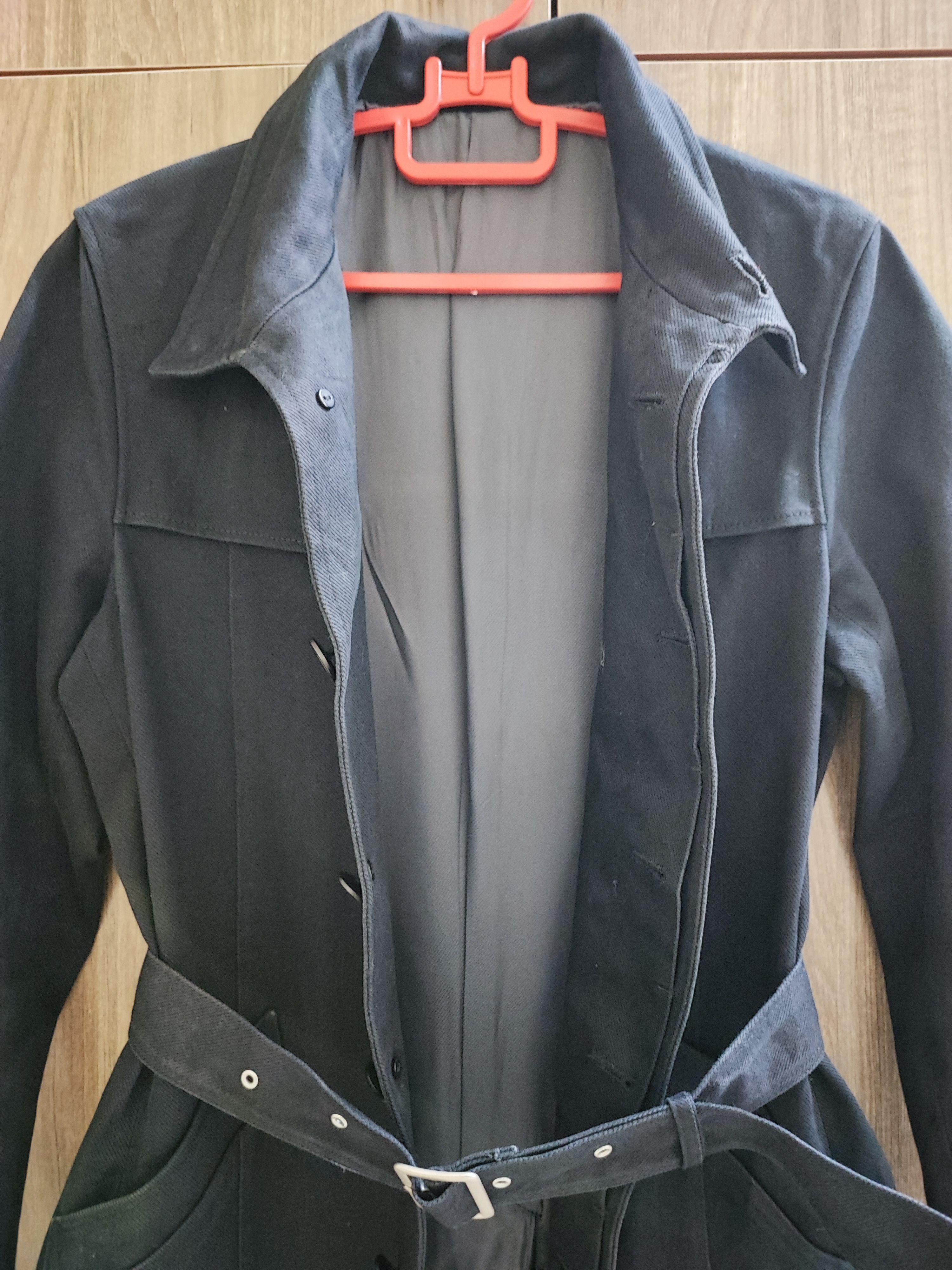 Tornado Mart AVANT GARDE DESIGNER TORNADO MART GOTHIC LONG TRENCH JACKET Size US M / EU 48-50 / 2 - 5 Thumbnail