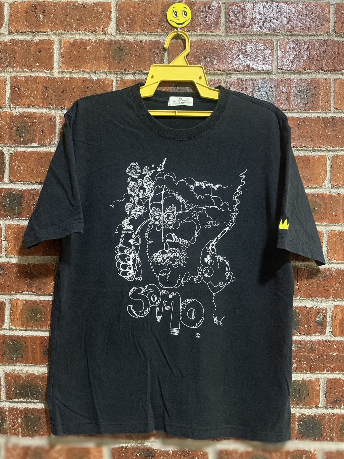Jean-Michel Basquiat Vintage Jean Michel Basquiat Faded Tee Size US L / EU 52-54 / 3 - 1 Thumbnail