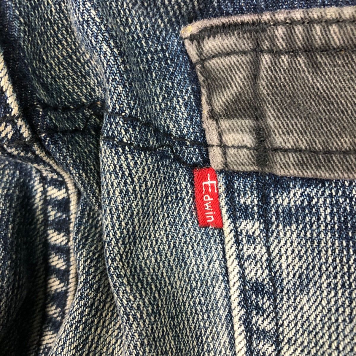 Japanese Brand 📌Vintage Denim Jeans Worker Edwin Size US 31 - 15 Thumbnail