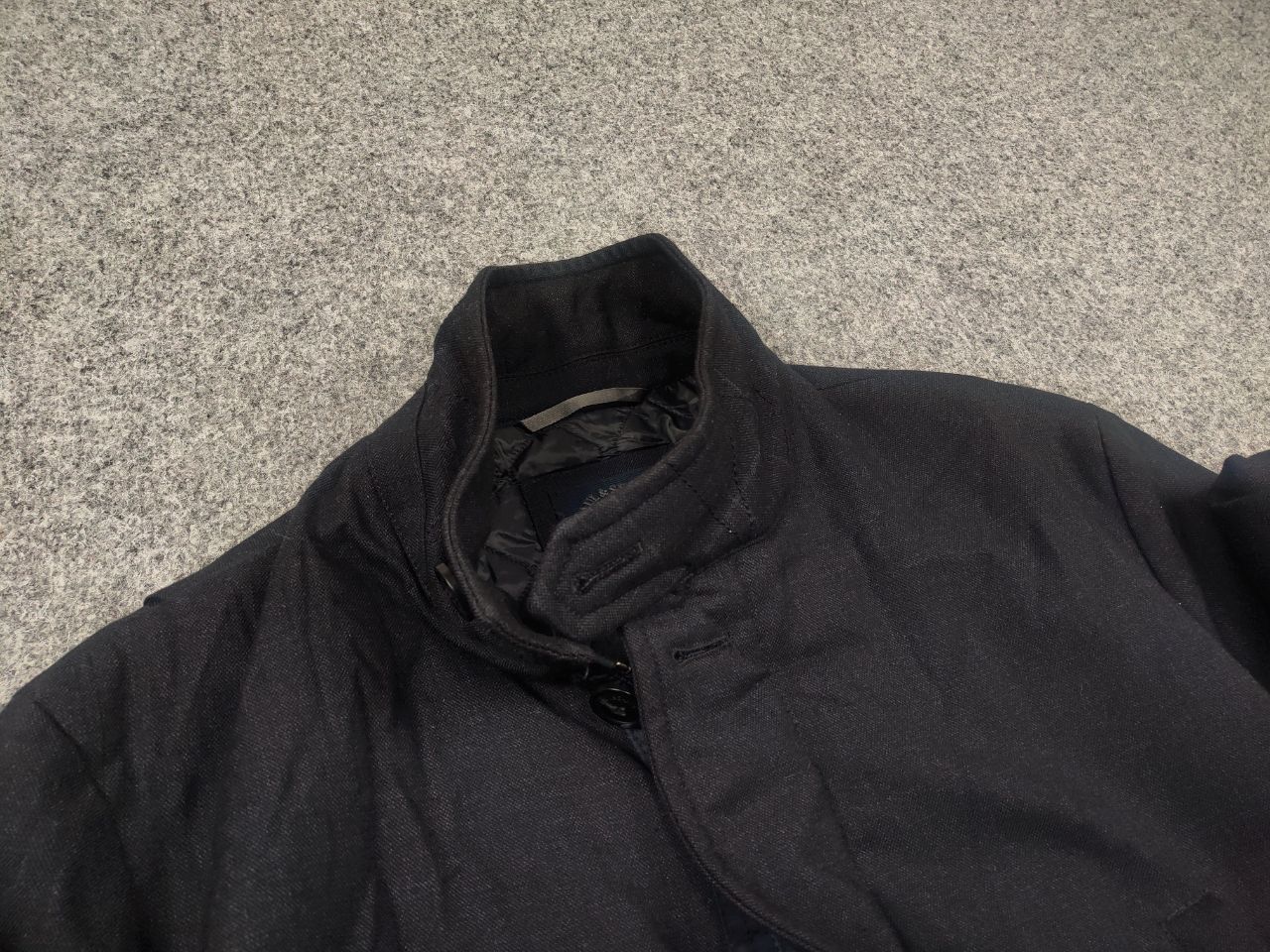 Paul & Shark Paul & Shark Classic Design Insulated Zip Wool Navy Jacket Size US M / EU 48-50 / 2 - 12 Thumbnail
