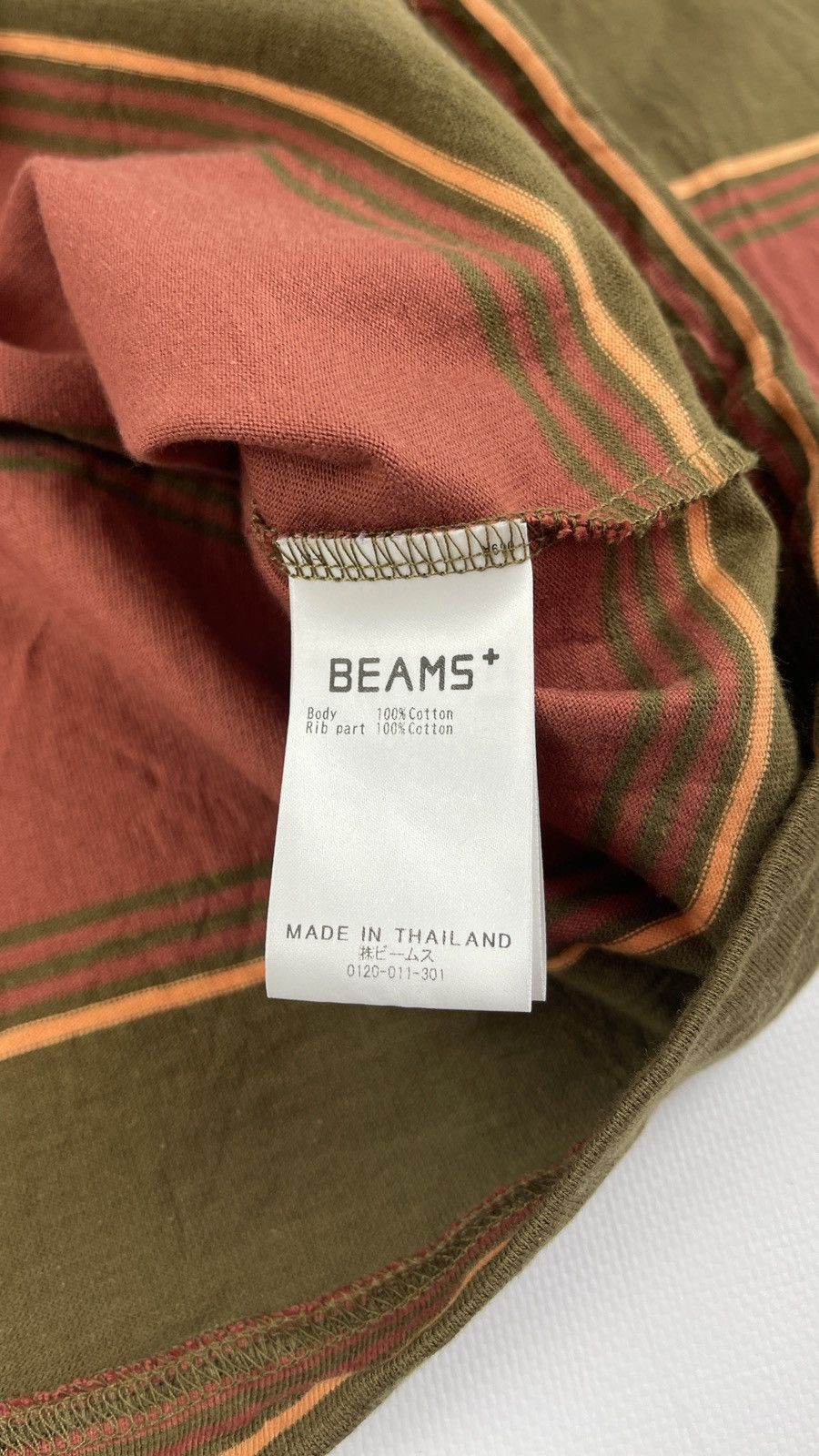 Beams Plus × Japanese Brand Beams Long Sleeve T Shirt Size US M / EU 48-50 / 2 - 6 Thumbnail