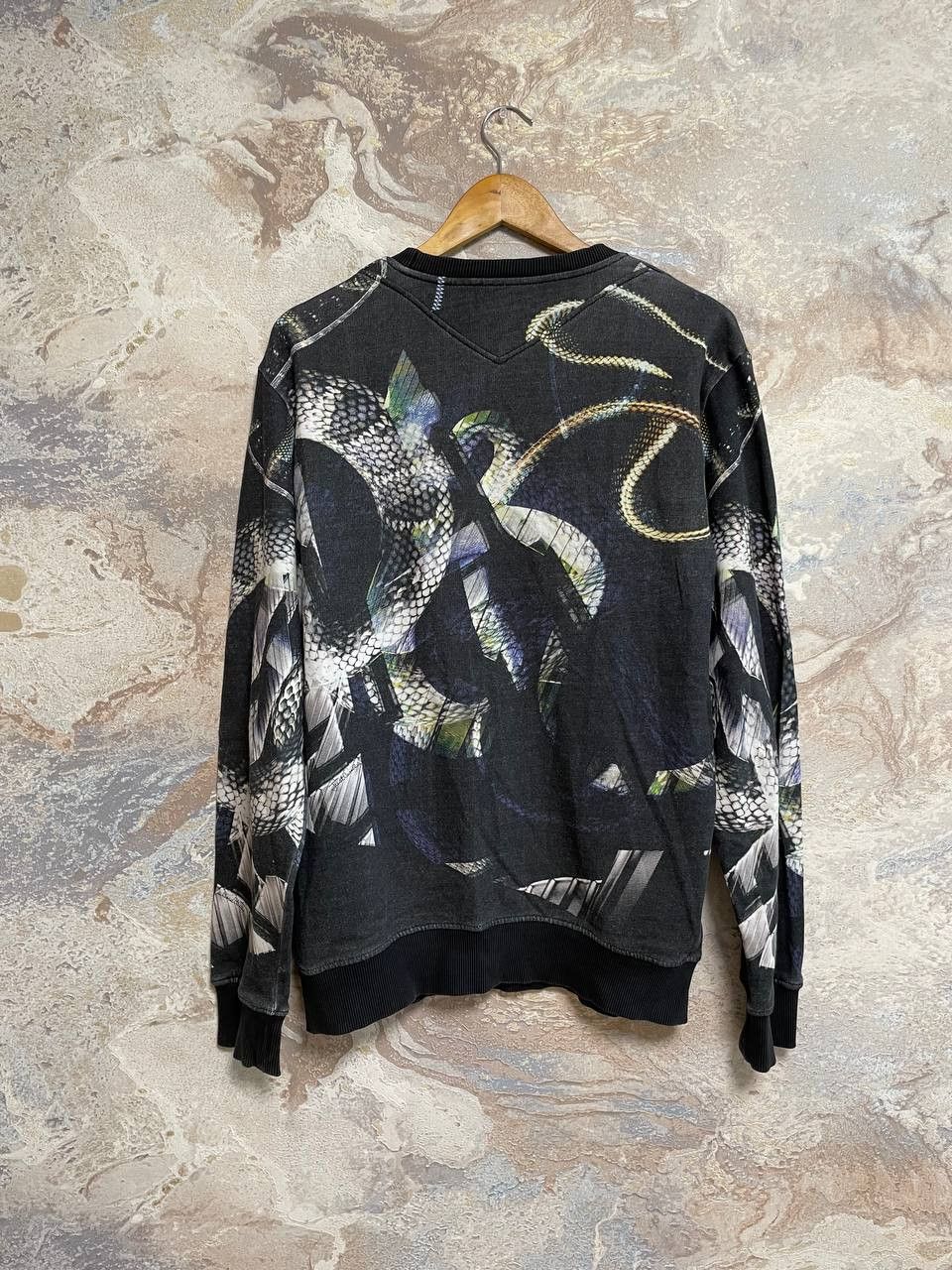 Just Cavalli × Roberto Cavalli Just Cavalli Snakes Print Cotton Sweatshirt size M Size US M / EU 48-50 / 2 - 3 Thumbnail