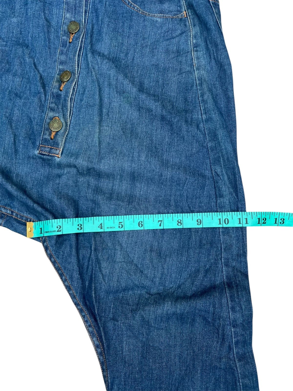 Issey Miyake Issey Miyake By Tsumori Chisato Drop Crotch Denim Pants Size US 28 / EU 44 - 22 Thumbnail