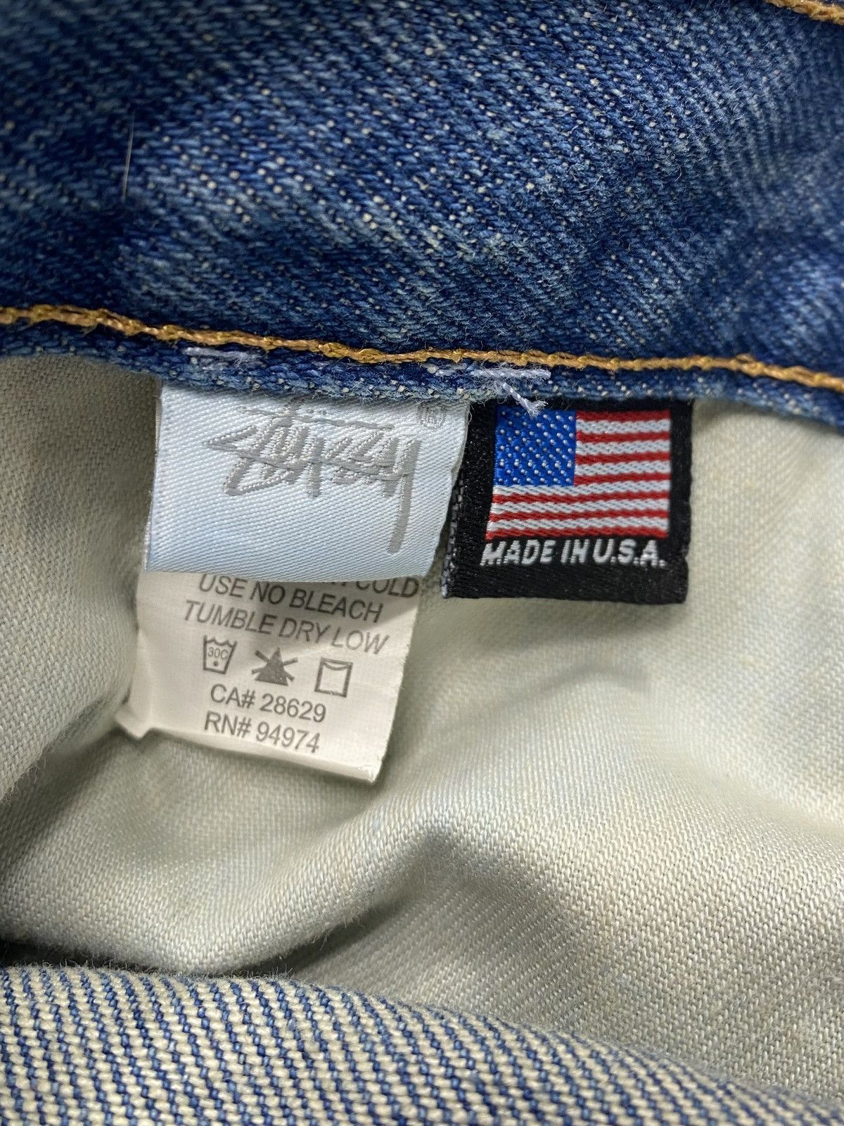 Stussy Stussy New Classic Jeans Light Wash Denim Size US 32 / EU 48 - 5 Thumbnail