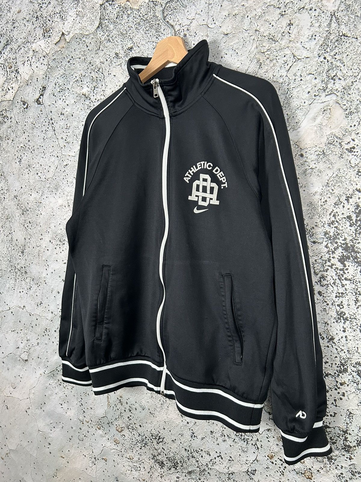 Nike Vintage Nike Athletic Dept Zip Rare Hype Sportswear Y2K Size US M / EU 48-50 / 2 - 2 Thumbnail