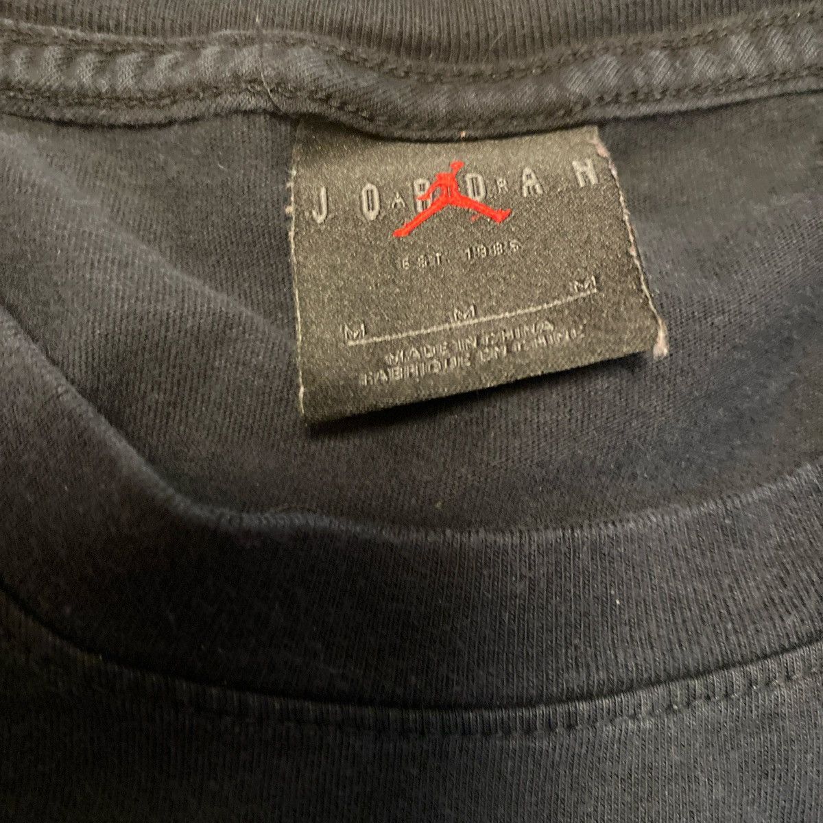Jordan Brand × Travis Scott Travis Scott Cactus Jack Air Jordan x T-Shirt Medium, Black Size US M / EU 48-50 / 2 - 3 Thumbnail