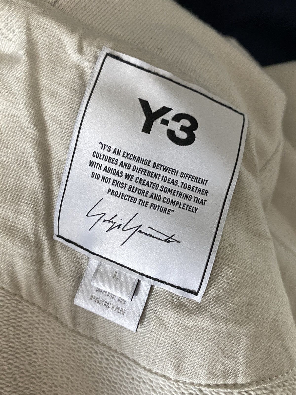 Adidas Very Rare Zip Hoodie Vintage Adidas x Yohji Yamamoto Y-3 Size US L / EU 52-54 / 3 - 4 Thumbnail