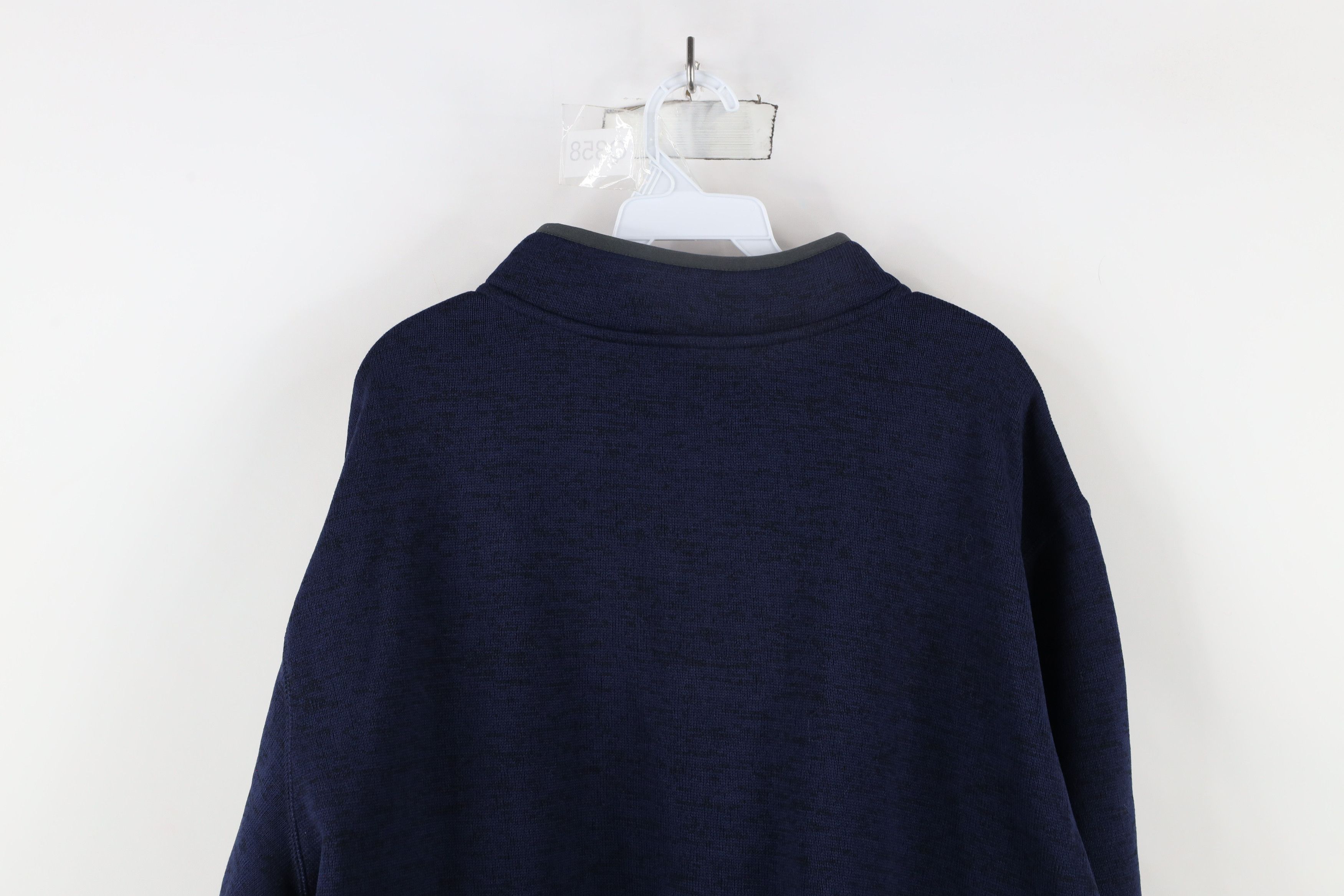 Champion × Vintage Deadstock Champion University Football Half Zip Knit Sweater Size US XXL / EU 58 / 5 - 14 Thumbnail