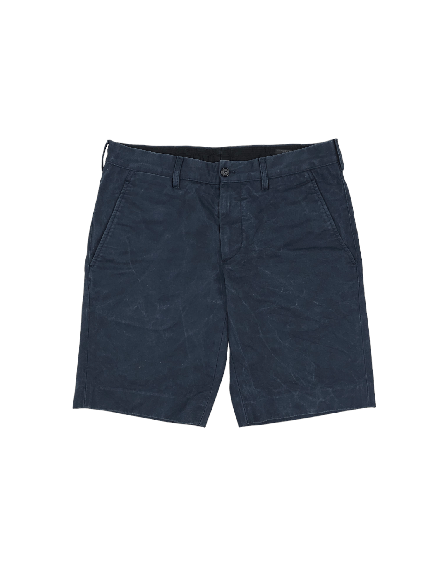 Prada × Vintage 💎90's Vintage Prada Navy Blue Shorts Chino Japanese Size 44 Size US 30 / EU 46 - 1 Thumbnail