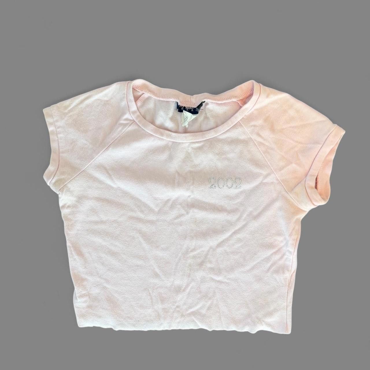 Cherokee Cherokee Women's pink Crop tops Size US 27 - 1 Thumbnail