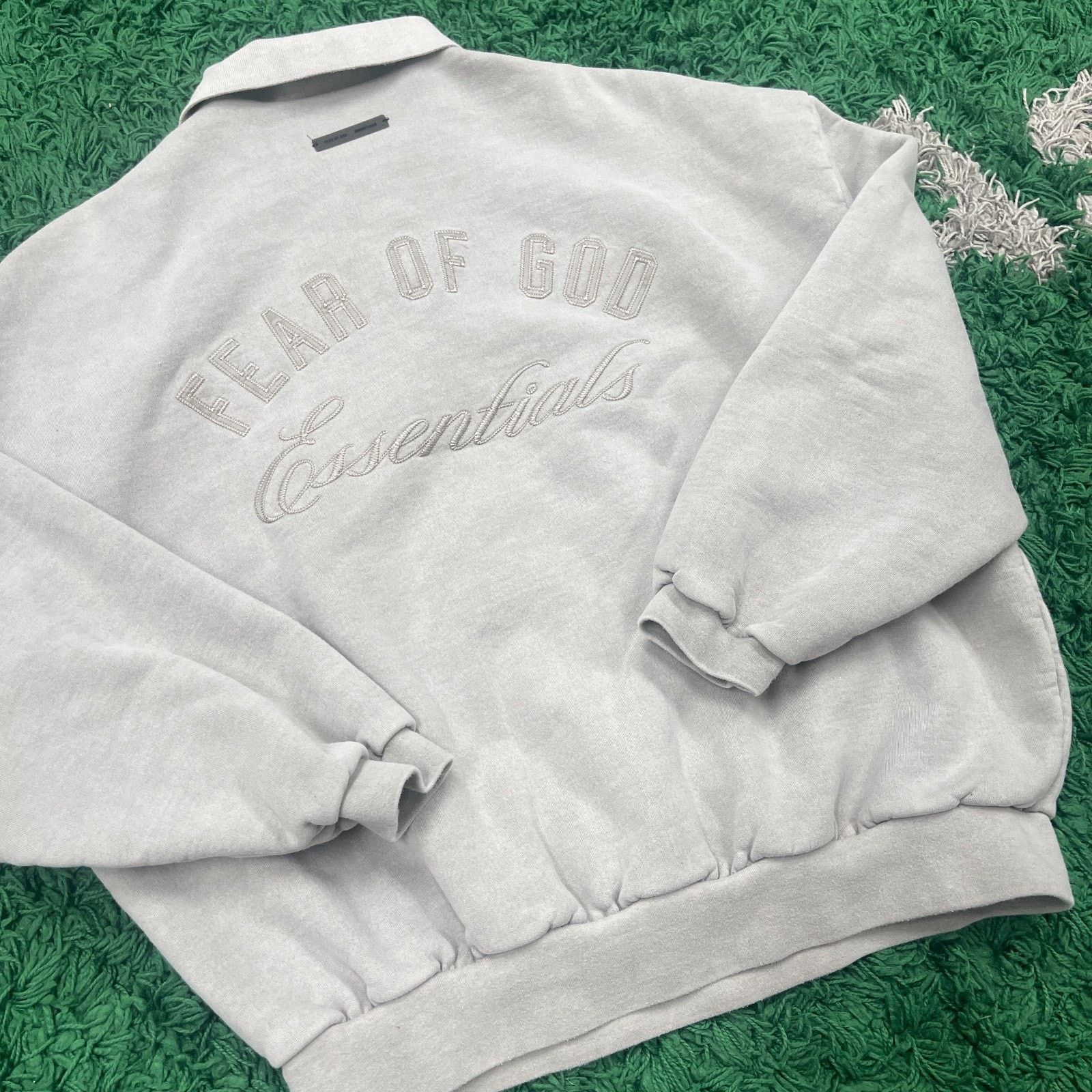 Fear of God Fear Of God Essentials Logo Embroidered Pullover Sweater Size US M / EU 48-50 / 2 - 8 Thumbnail
