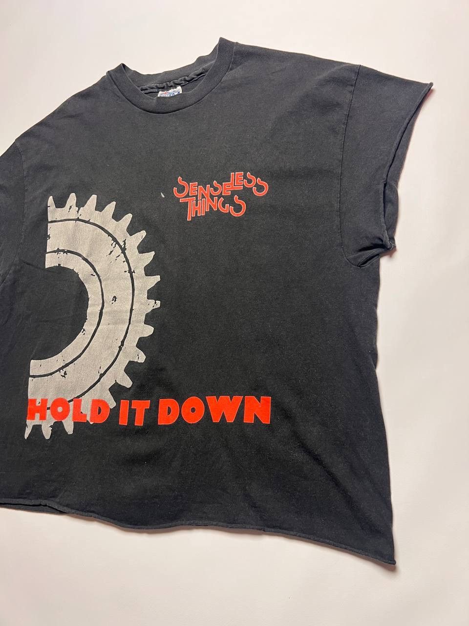 Band Tees × Vintage SENSELESS THINGS Hold It Down Vintage 1992 UK Size US XL / EU 56 / 4 - 3 Thumbnail