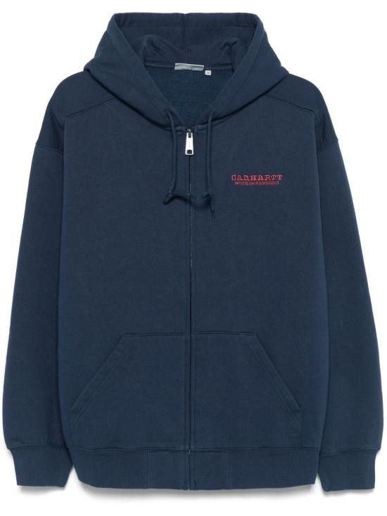 Carhartt Wip CARHARTT WIP Men Hoodies I034414 2NY06 Blue Size US XL / EU 56 / 4 - 1 Thumbnail