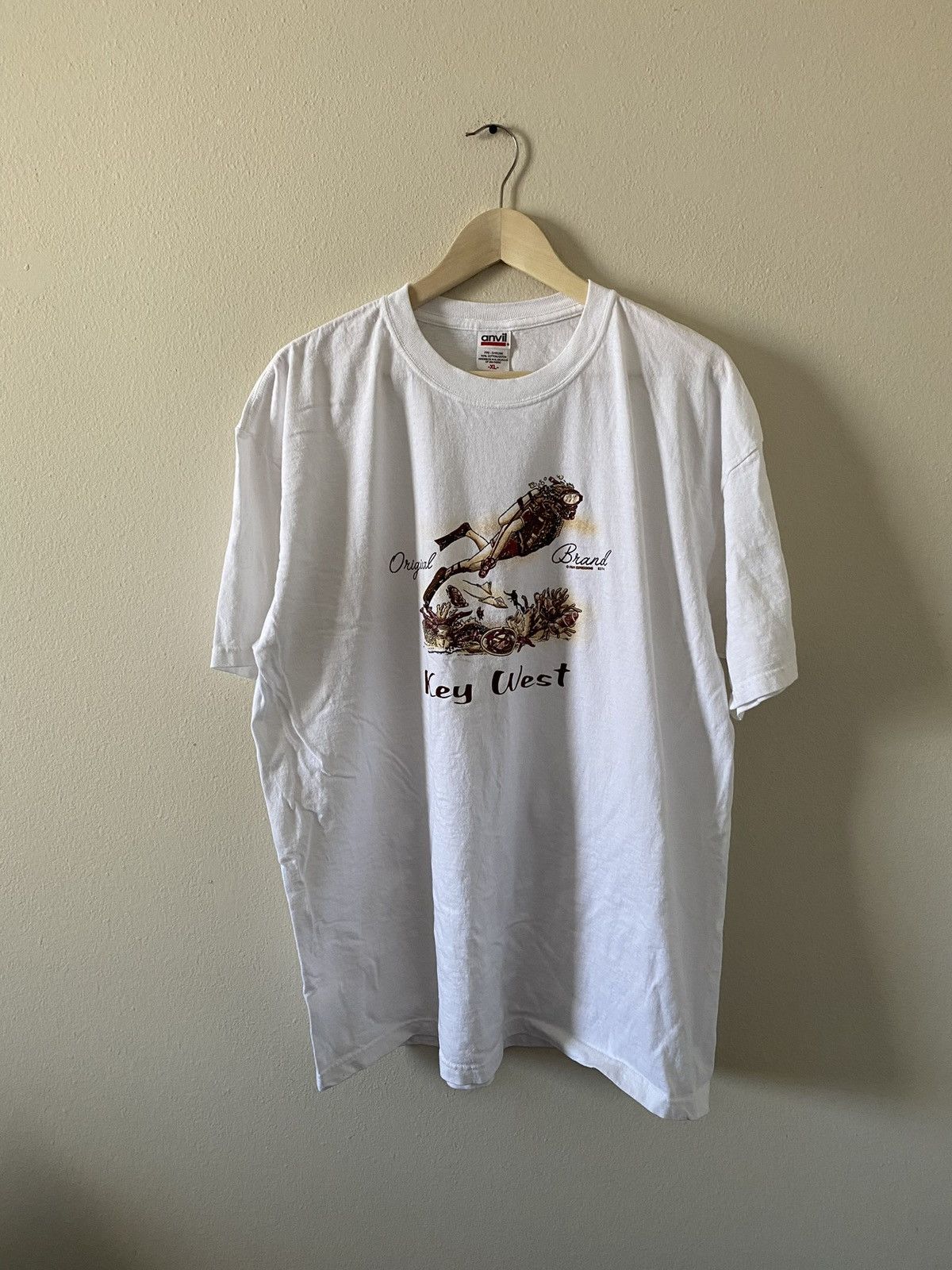 Vintage Vintage Key West Shirt Size US XL / EU 56 / 4 - 1 Thumbnail