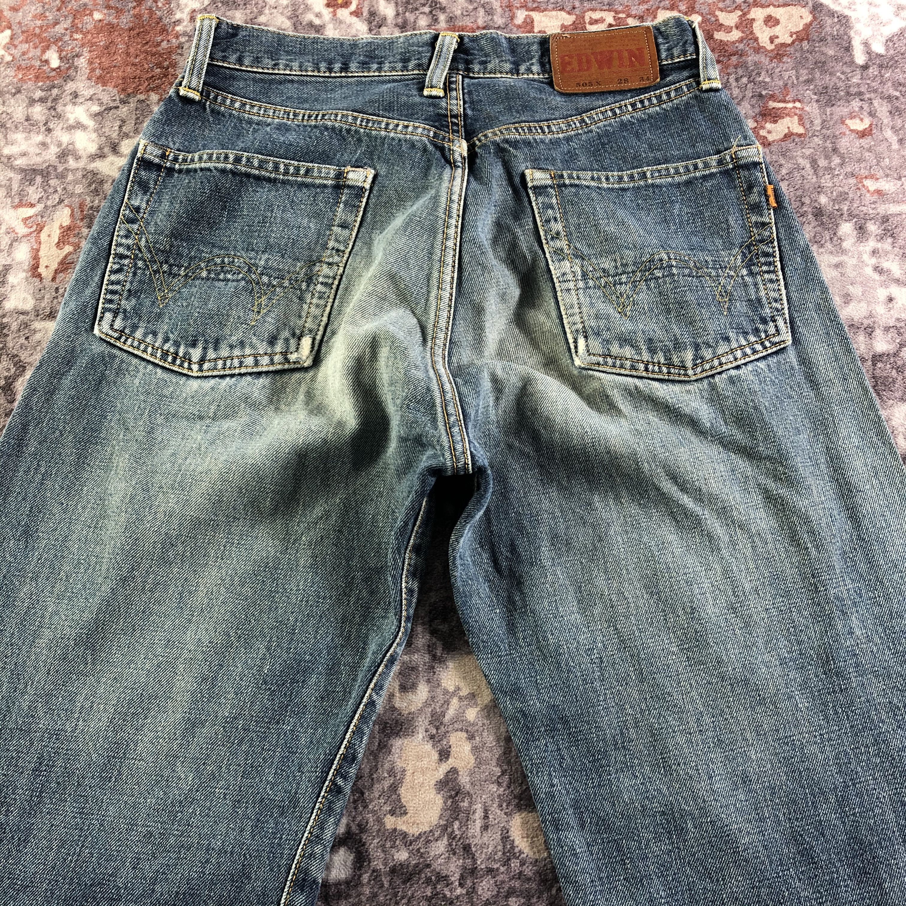 Edwin Vintage Redline Edwin 505 Jeans-JM3584 Size US 28 / EU 44 - 5 Thumbnail