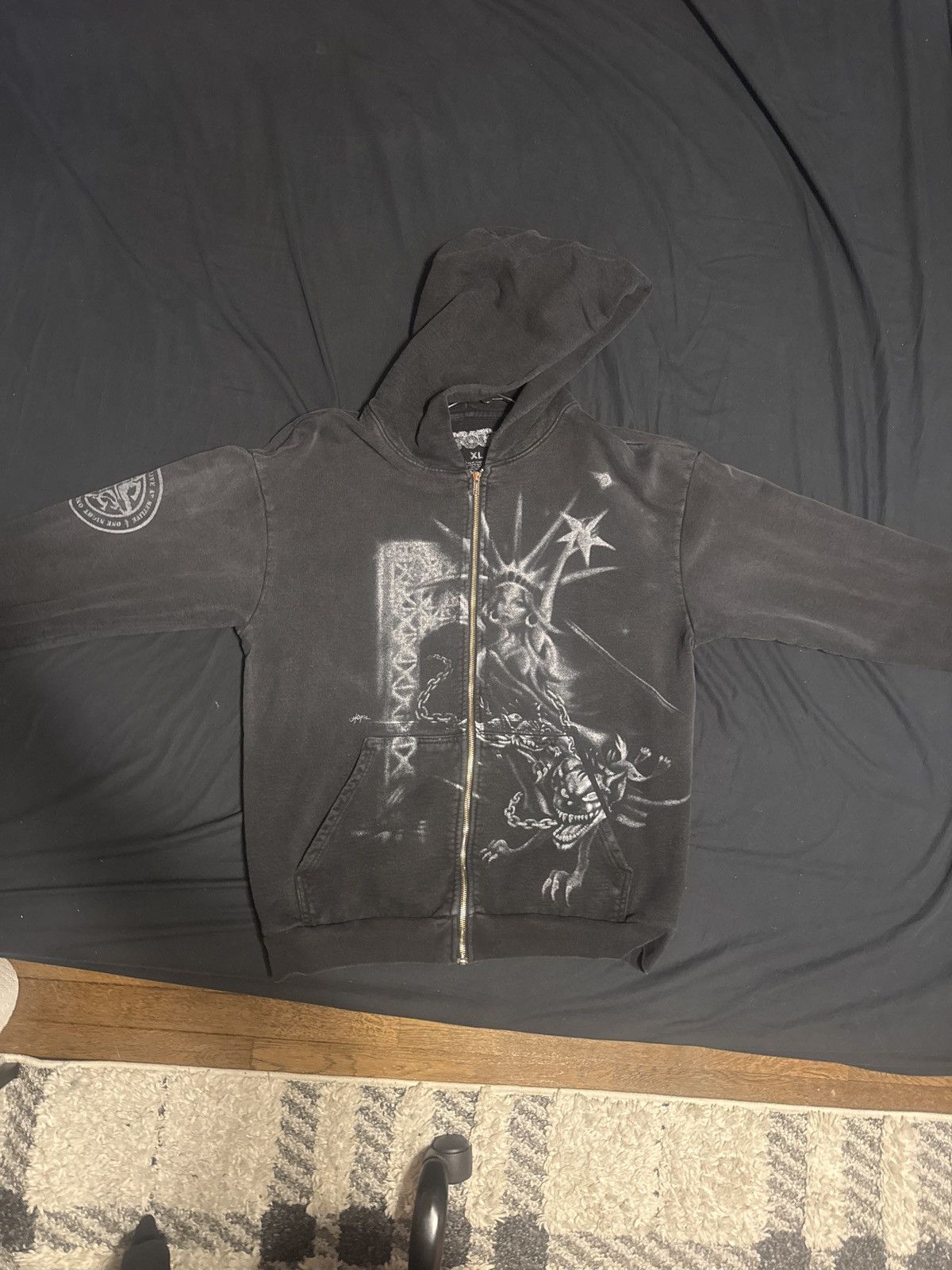 Other Travis Scott Metlife zipper hoodie Size US XL / EU 56 / 4 - 2 Thumbnail