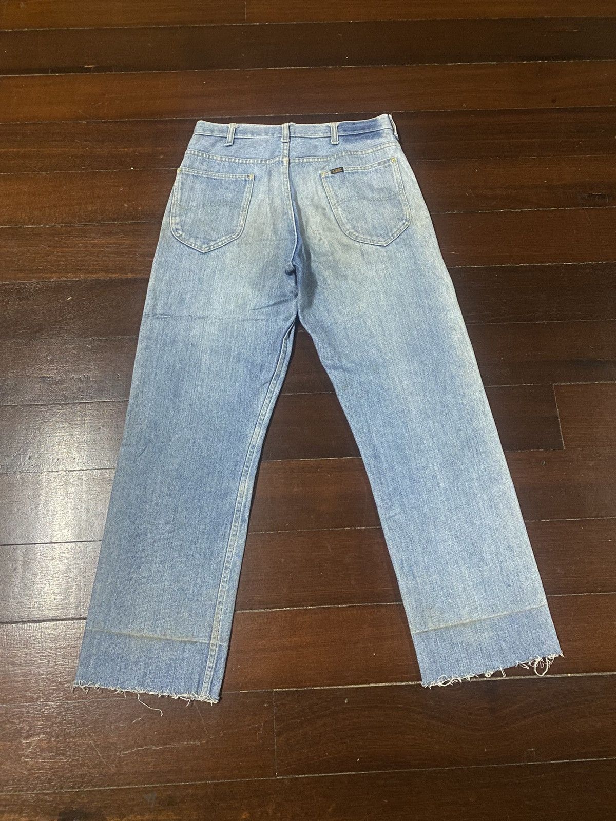Lee Vintage 70s 80s Lee Riders Distressed mud wash rusty Size US 32 / EU 48 - 10 Thumbnail