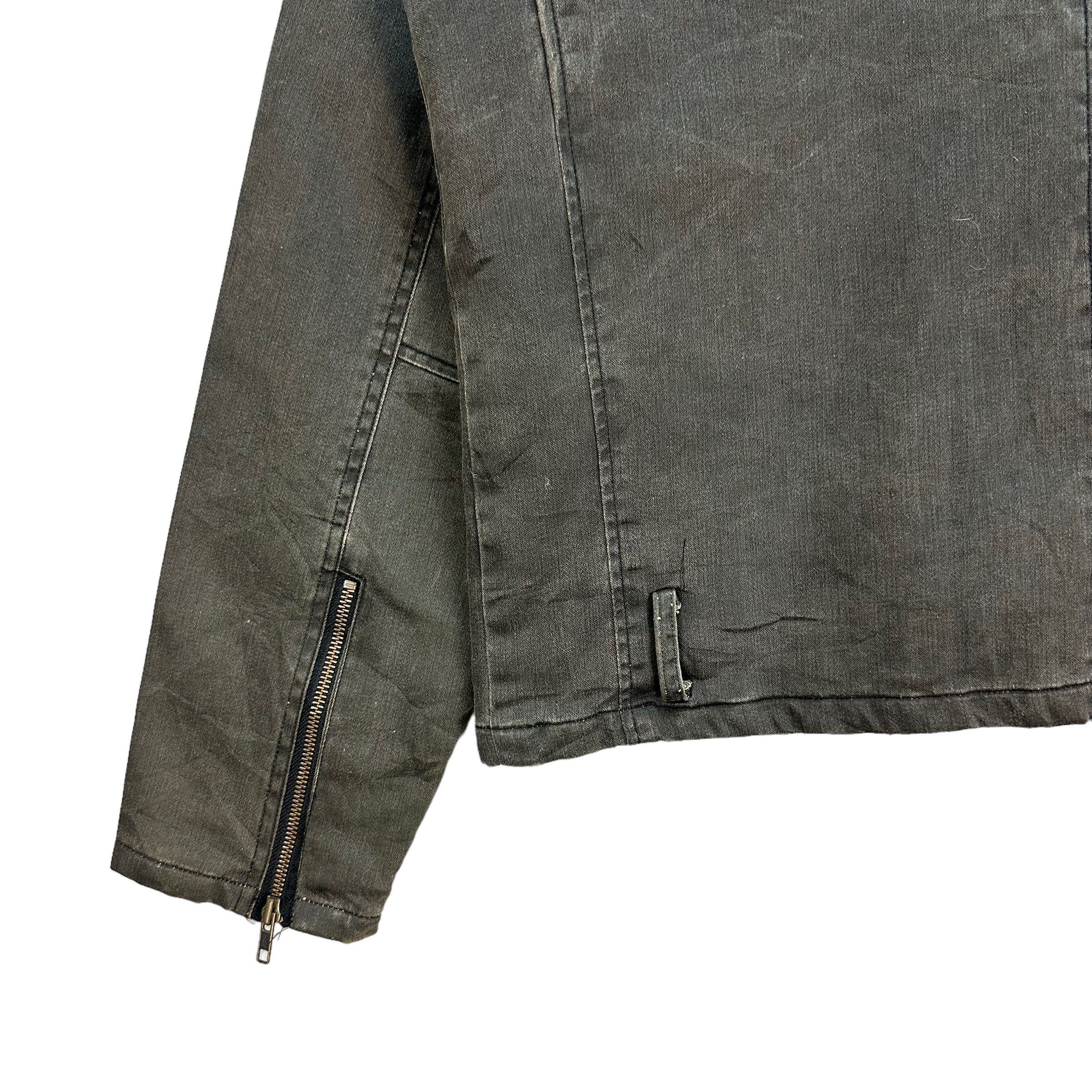 Japanese Brand DRILL GARMEN WORKS DOUBLE COLLAR JACKET #7805-177 Size US L / EU 52-54 / 3 - 12 Thumbnail