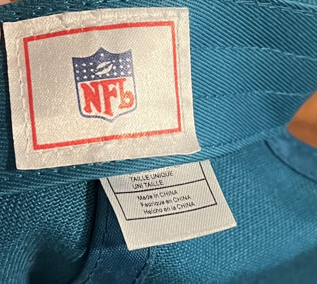 NFL Jacksonville Jaguars NFL Hat Teal Adjustable Strapback Cap Size ONE SIZE - 4 Thumbnail