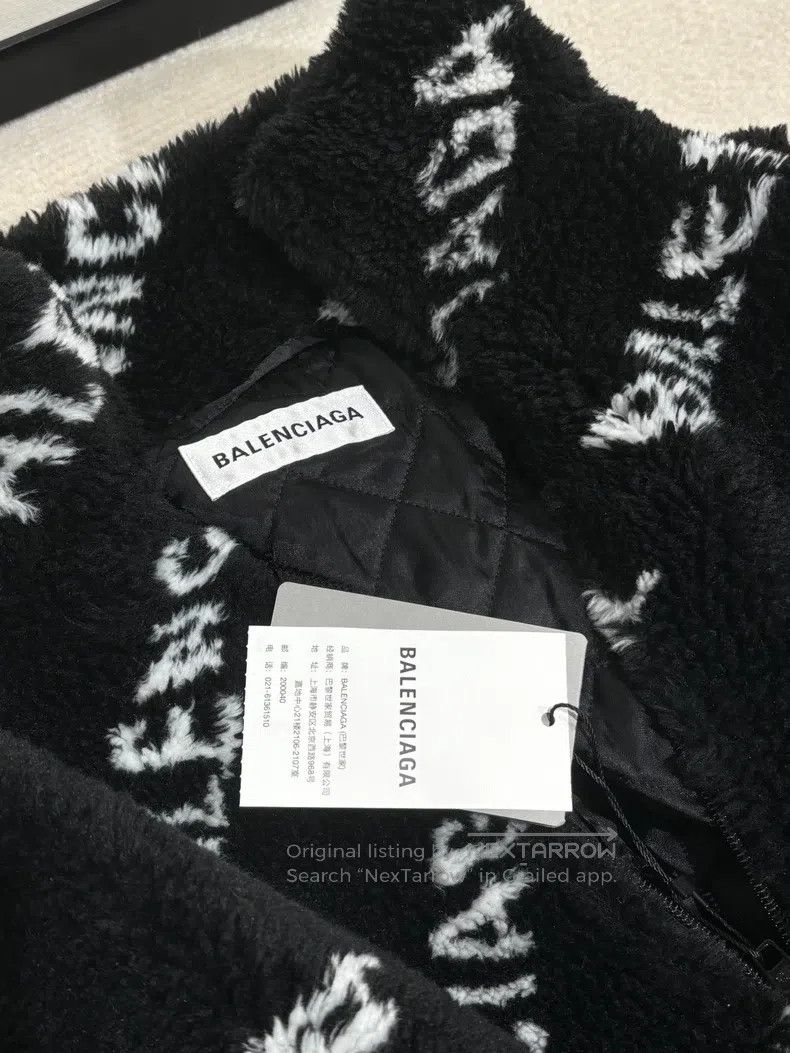 Balenciaga Balenciaga Shearling Jacket Size XXS / US 00 / IT 34 - 3 Thumbnail