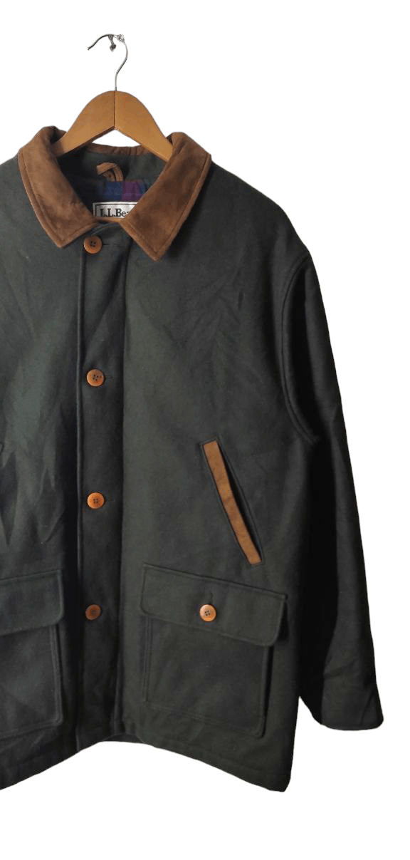 L.L. Bean LL BEAN HEAVY WOOL JACKET MADE IN USA Size US L / EU 52-54 / 3 - 8 Thumbnail
