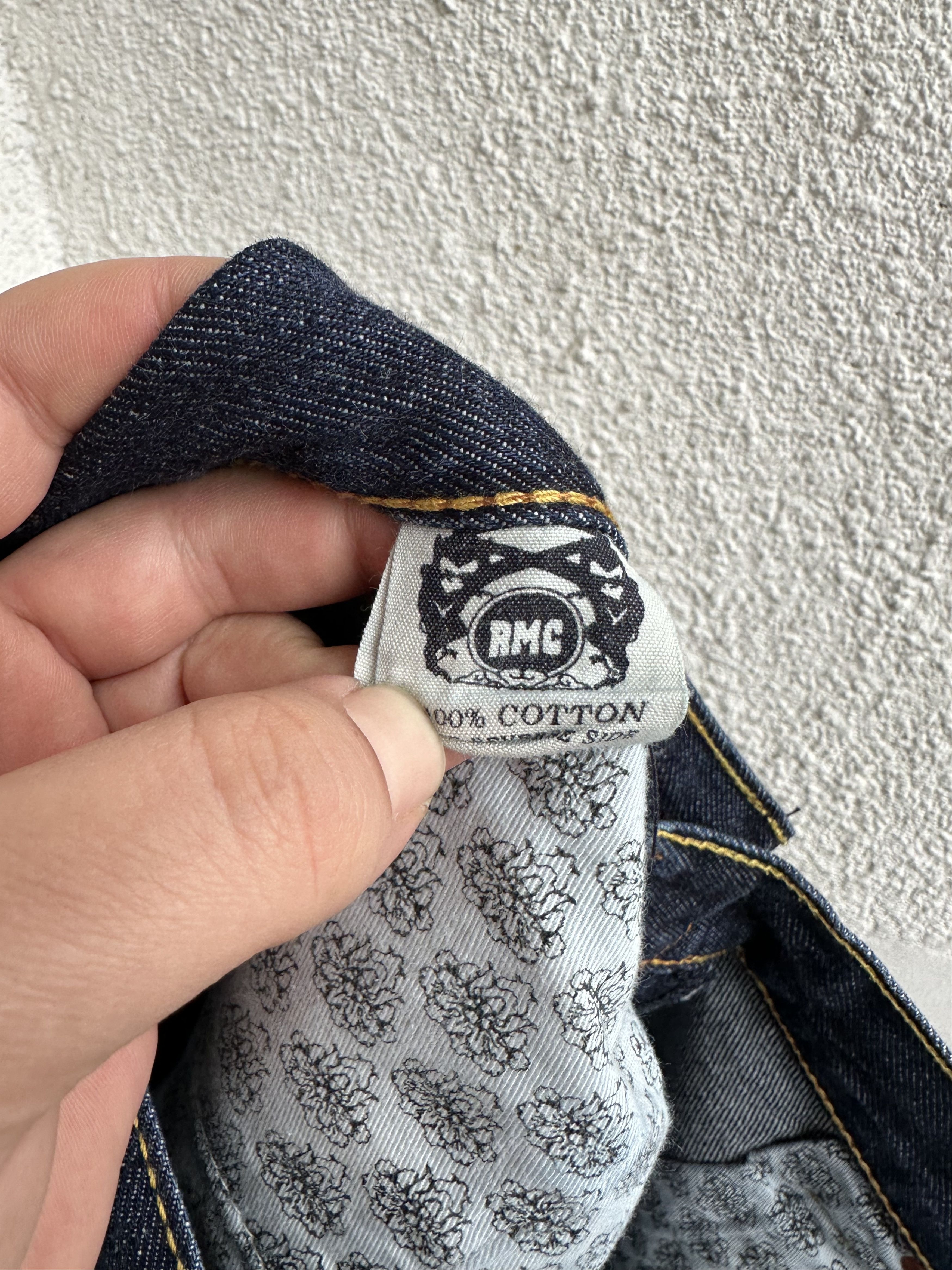 Japanese Brand Embroidered straight jeans Size US 38 / EU 54 - 5 Thumbnail