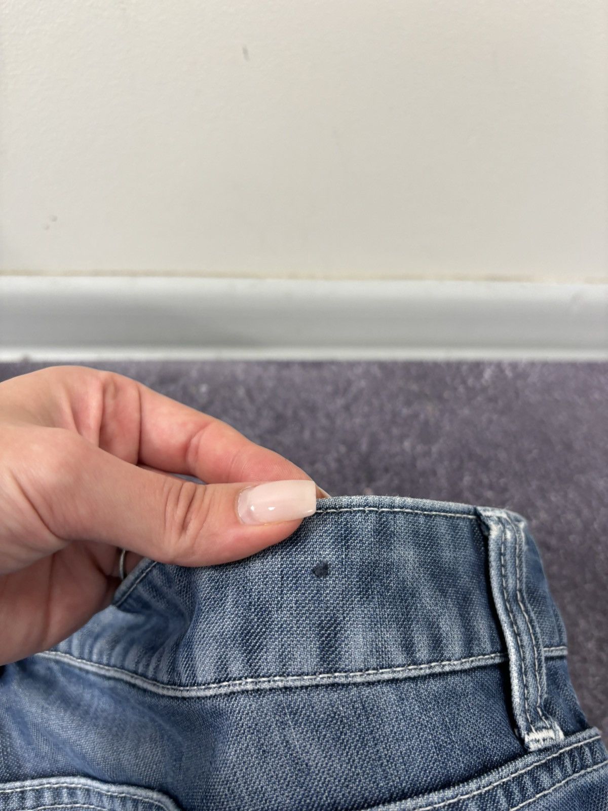 Armani Armani Collezioni Y2K Faded Blue Denim Hype Baggy Jeans Size US 40 / EU 56 - 9 Thumbnail