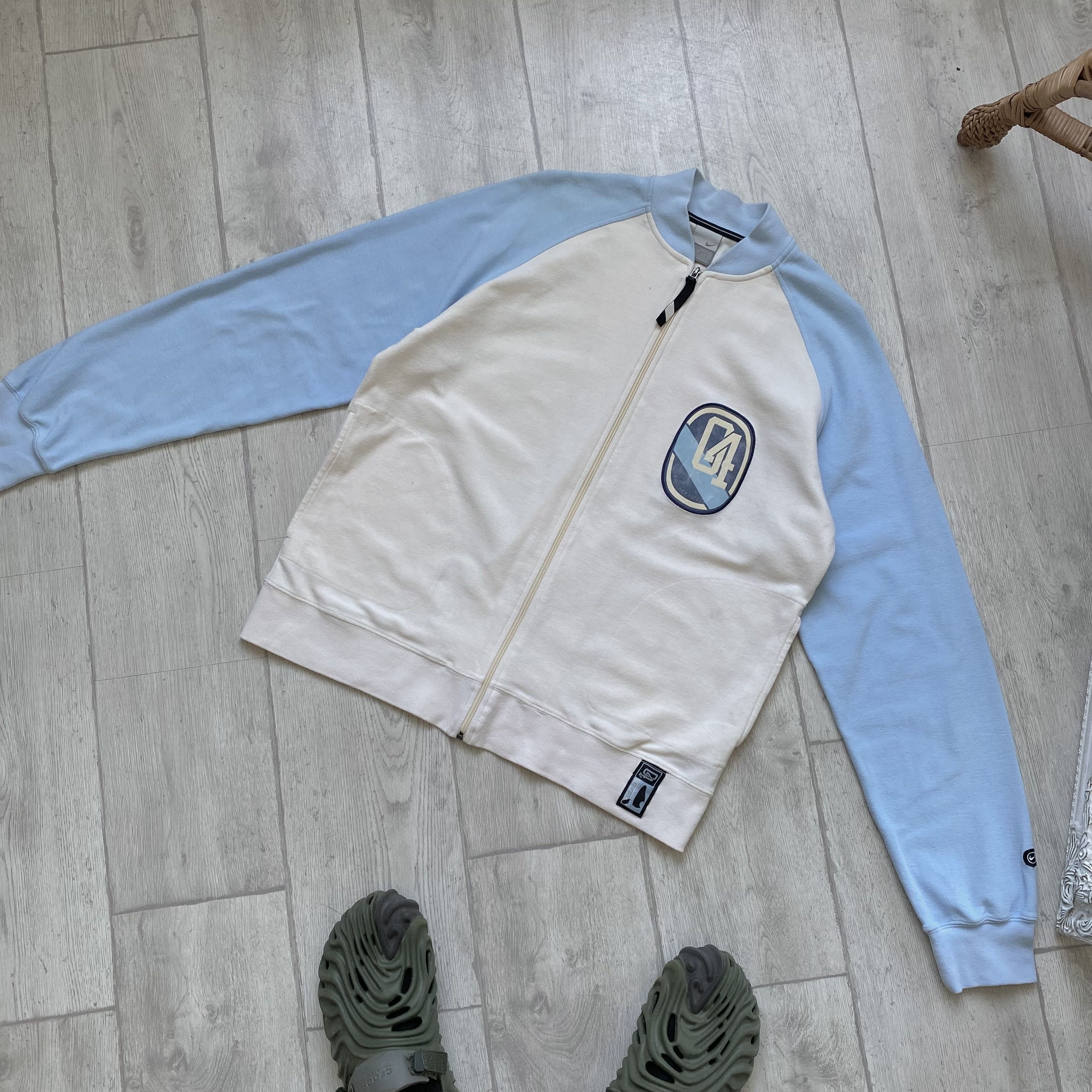 Nike 👟 Vintage 90s Nike Cortez Track Top jacket bomber light Size US L / EU 52-54 / 3 - 11 Thumbnail