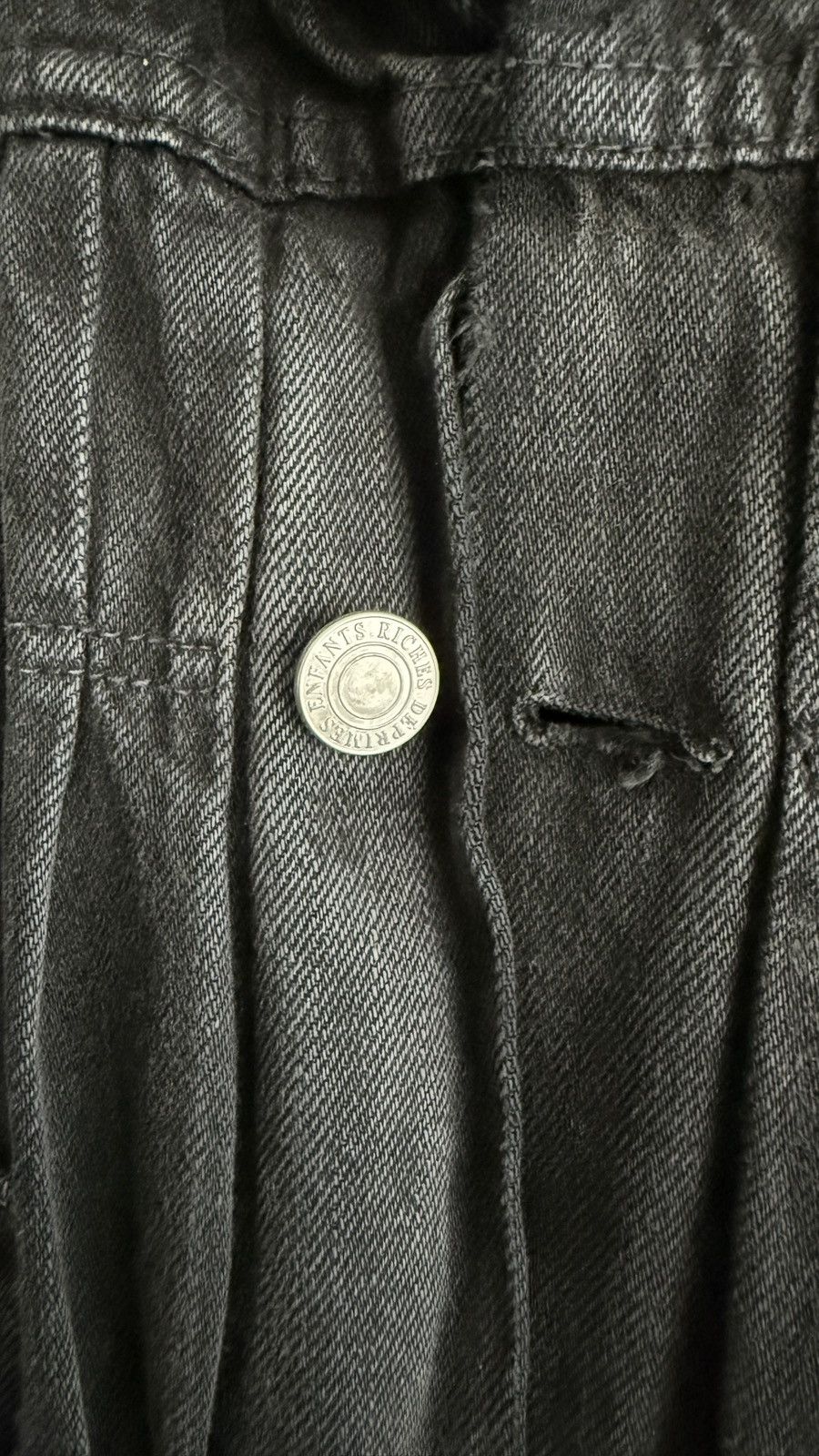Enfants Riches Deprimes ERD Type VII Jacket Pin Assemblage “Charcoal” Size US XXL / EU 58 / 5 - 5 Thumbnail