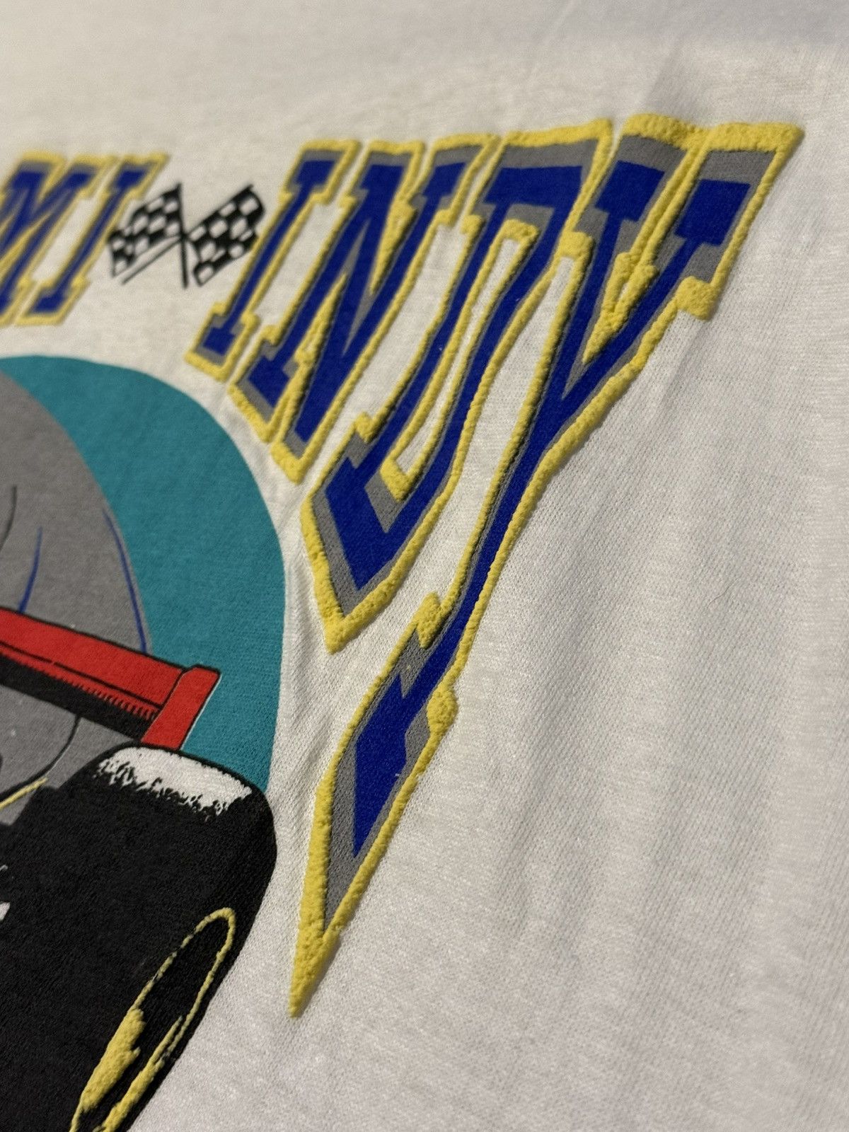 Vintage Vintage Miami Indy Challenge 1988 Signal Mega-Tee T-Shirt Size US L / EU 52-54 / 3 - 6 Thumbnail