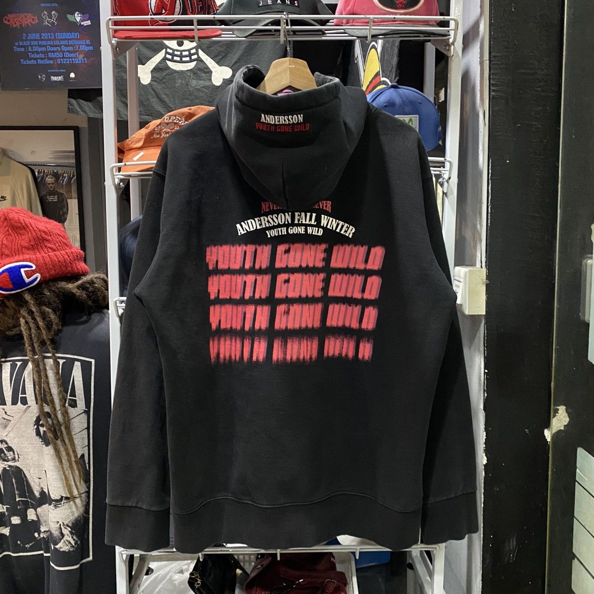 Andersson Bell × Vintage Andersson Bell Youth Gone Wild Hoodie Sweatshirt Fall Winter Size US XL / EU 56 / 4 - 1 Thumbnail