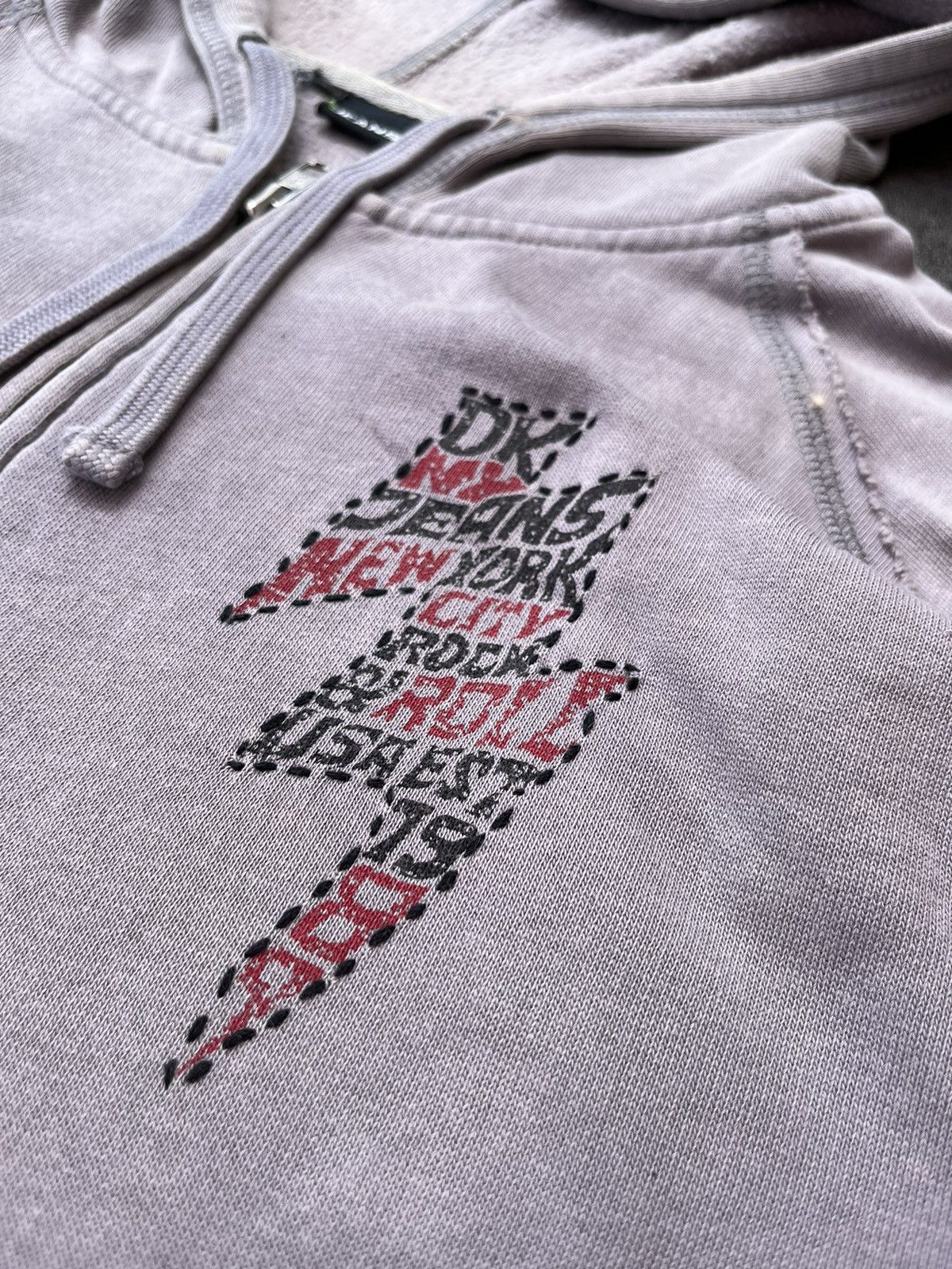 Other Y2K Grey Hoodie Size US XL / EU 56 / 4 - 3 Thumbnail