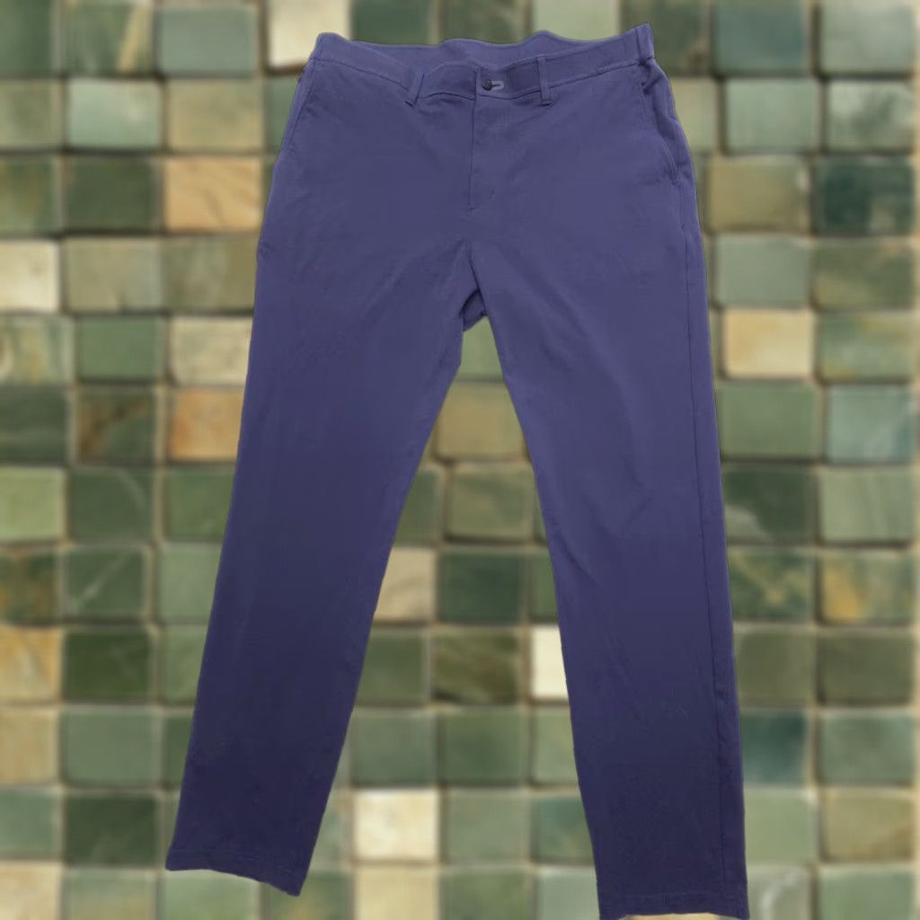 Vintage Public Rec Gamechanger Pants Mens 36 x 34 Blue Tech Performance Chinos Stretch Size US 36 / EU 52 - 1 Thumbnail