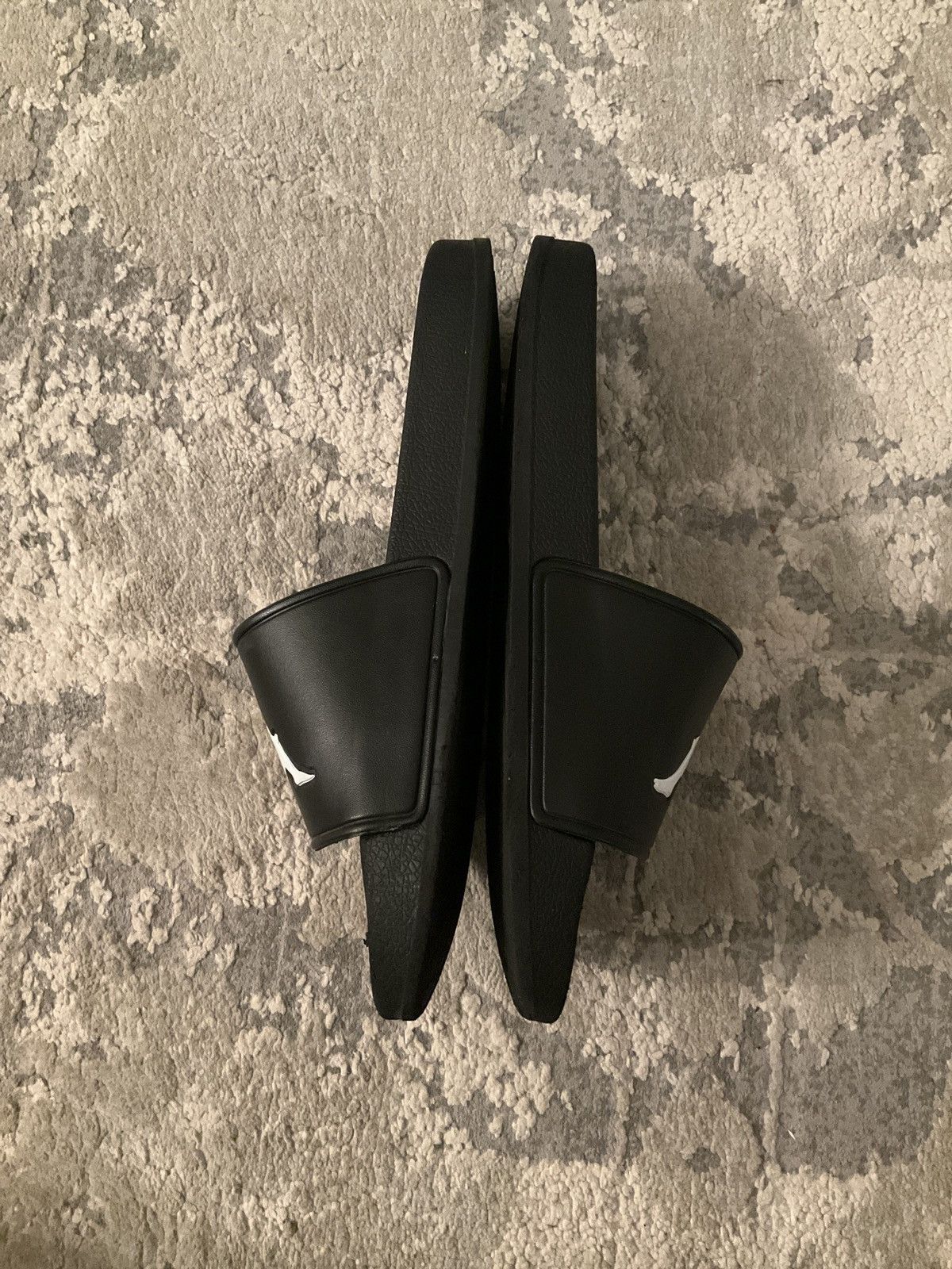 Designer × Kappa Black Kappa slides with white logo Size US 11 / EU 44 - 3 Thumbnail