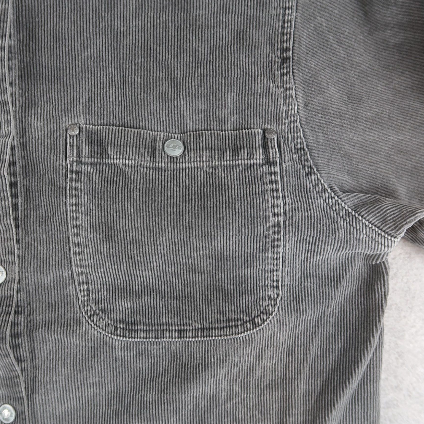 Vintage VINTAGE UNIONBAY Corduroy Shirt Jacket Men M Gray Button-Up Casual Preppy 90s Retro Vintage UnionBay Shirt Jacket Mens M Gray Button-Up Size US M / EU 48-50 / 2 - 5 Thumbnail