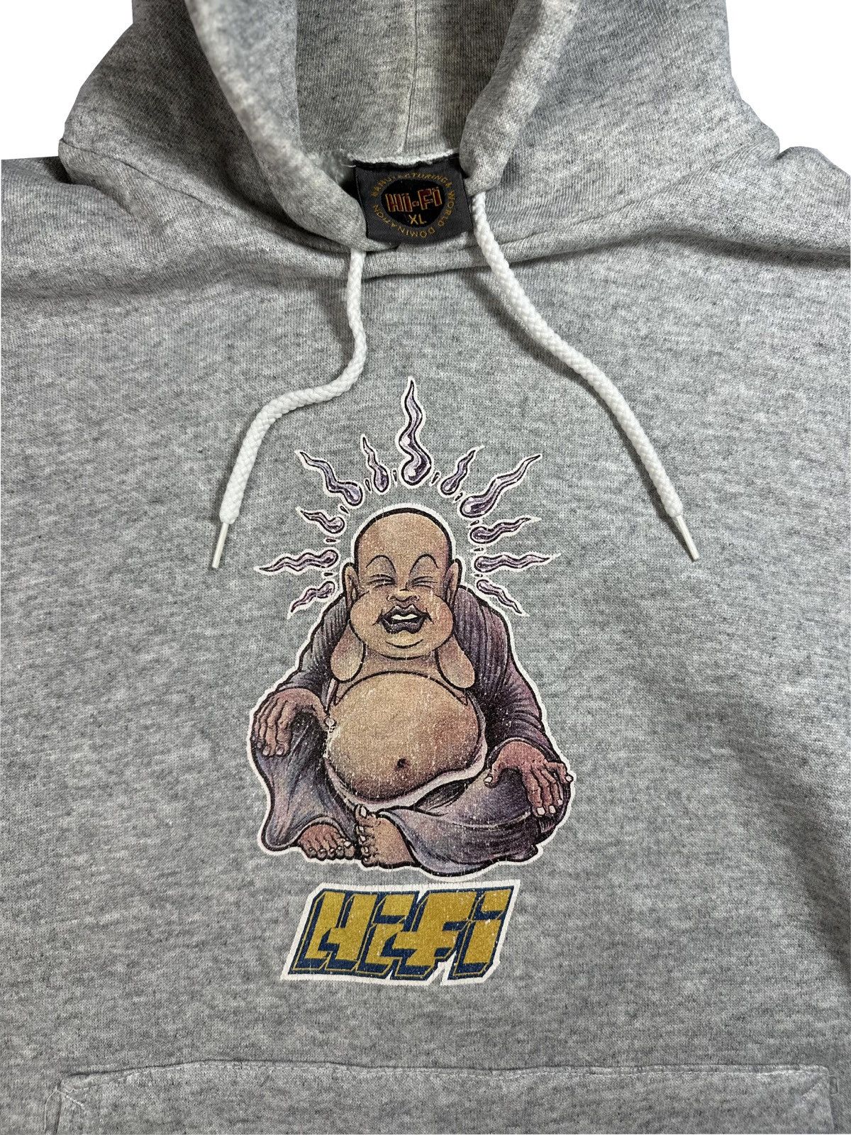 Vintage Vintage HI-FI Smilling Buddha Parody Size US XL / EU 56 / 4 - 2 Thumbnail