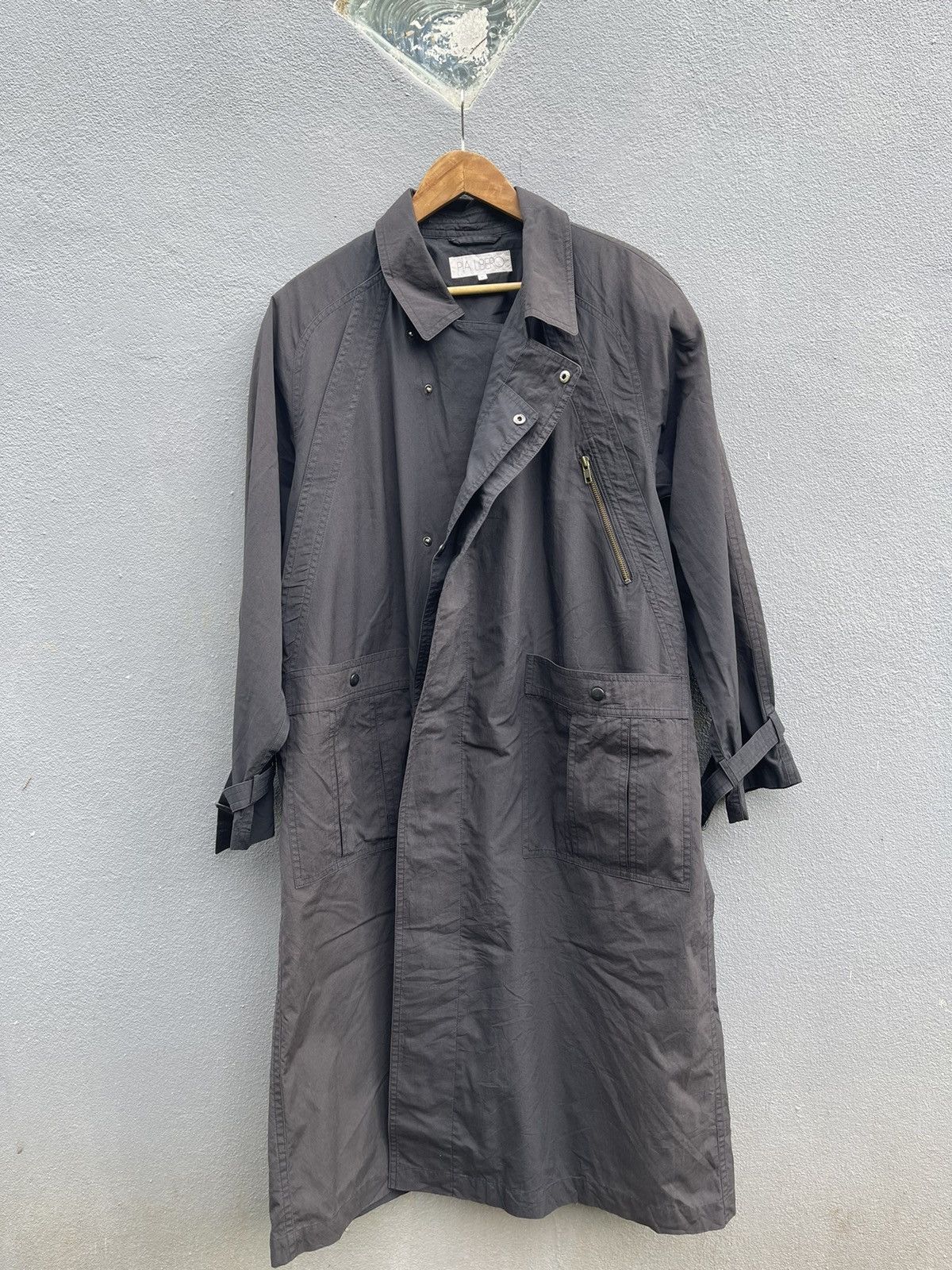 Designer Pia Libero Oversized Long Coat - Made in Japan Size US L / EU 52-54 / 3 - 2 Thumbnail