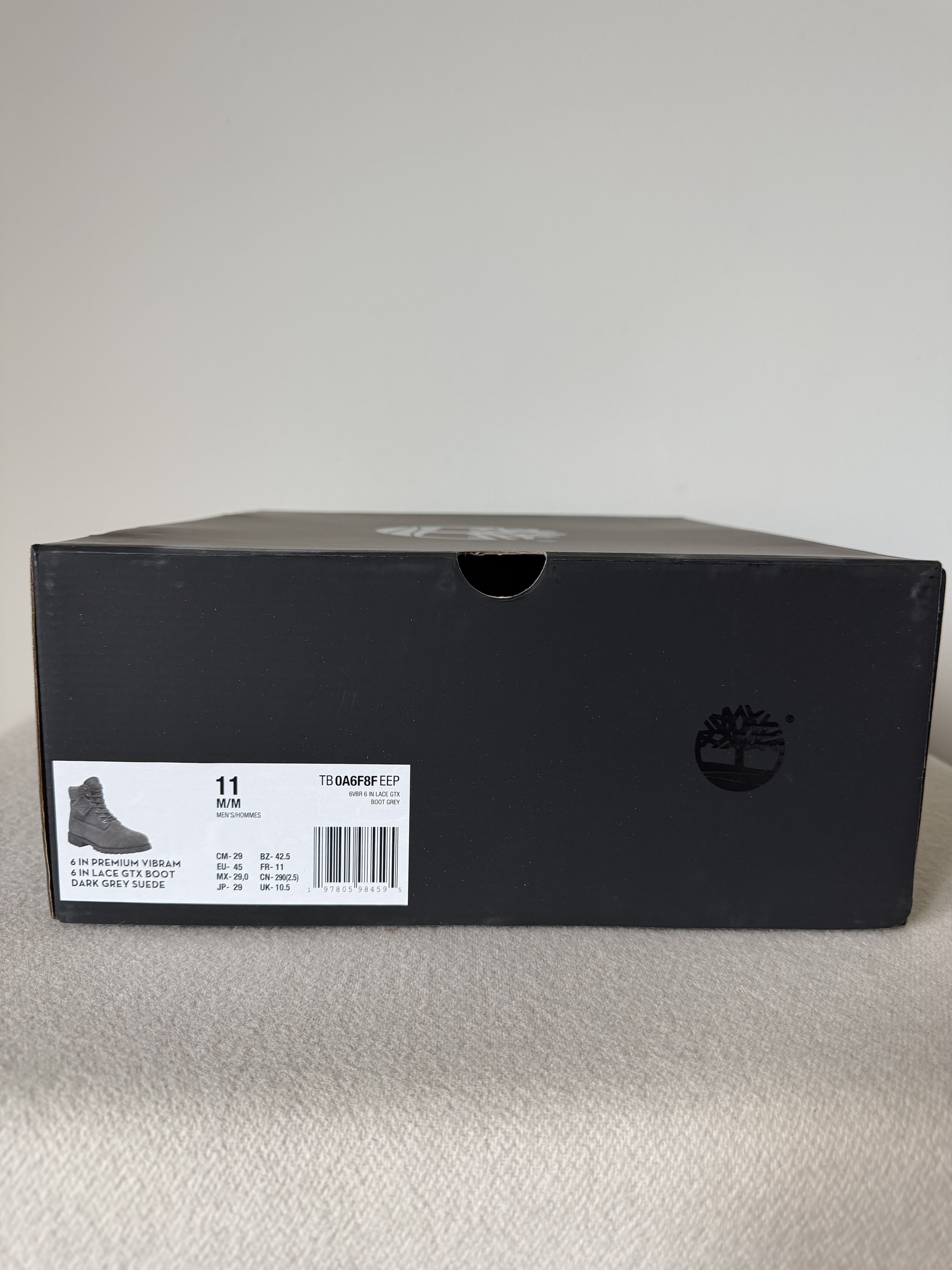 Timberland Timberland Gore-Tex 6 Inch Premium Vibram Boots Gray Suede Size US 11 / EU 44 - 7 Thumbnail