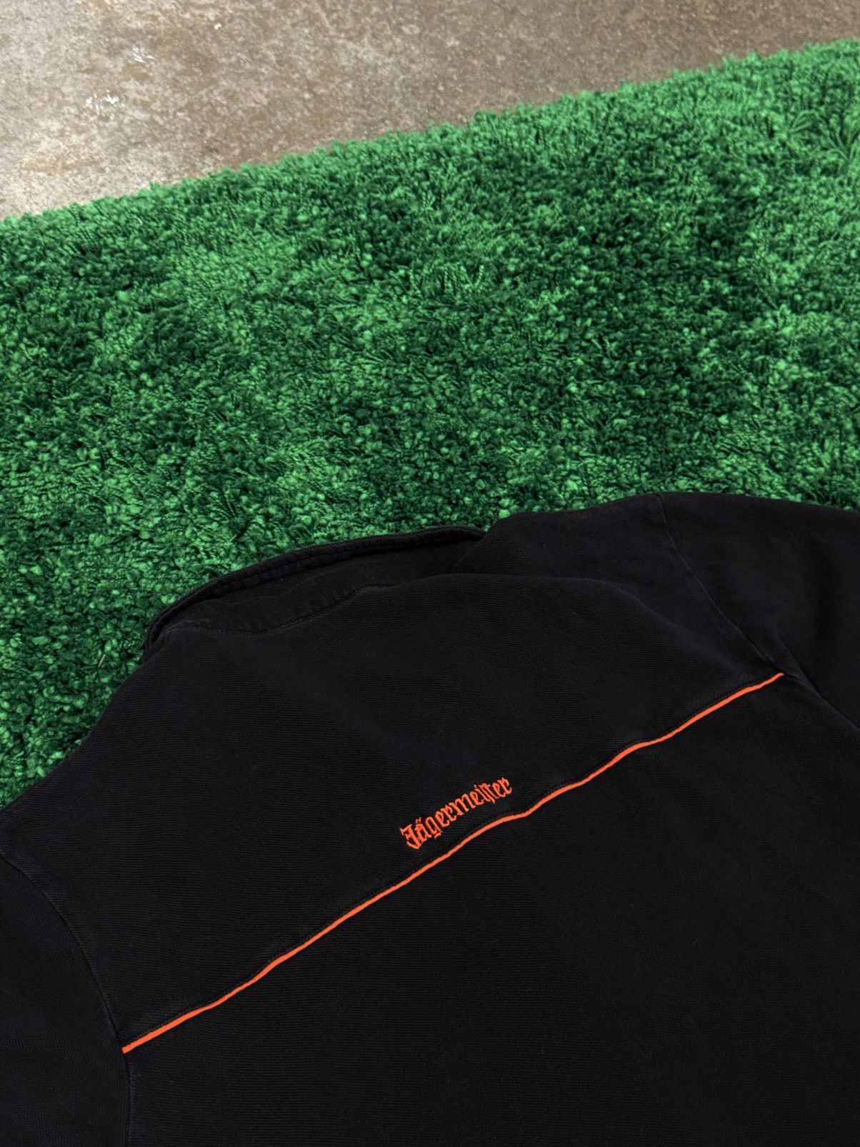Jagermeister RARE Vintage Jagermeister Logo Piping Polo Black Medium Size US M / EU 48-50 / 2 - 4 Thumbnail