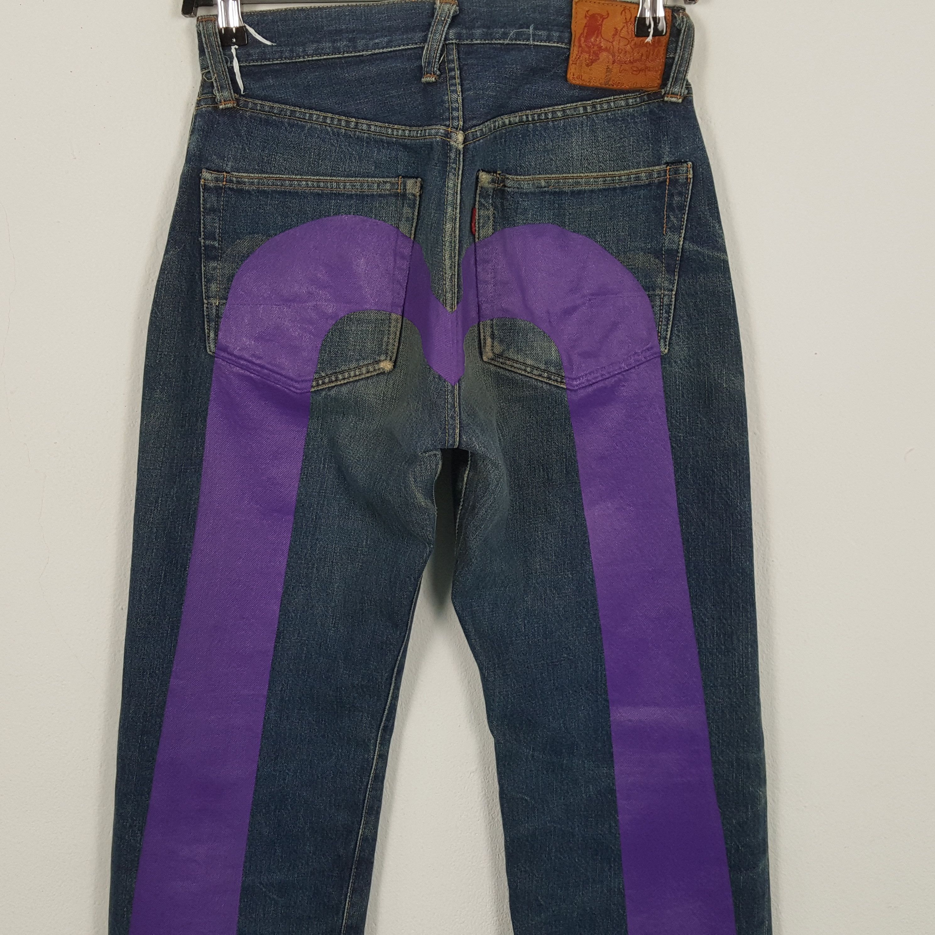 Evisu × Japanese Brand × Vintage EVIS Japanese Brand Streetwear Custom Daicock Style Jeans Size US 26 / EU 42 - 2 Thumbnail