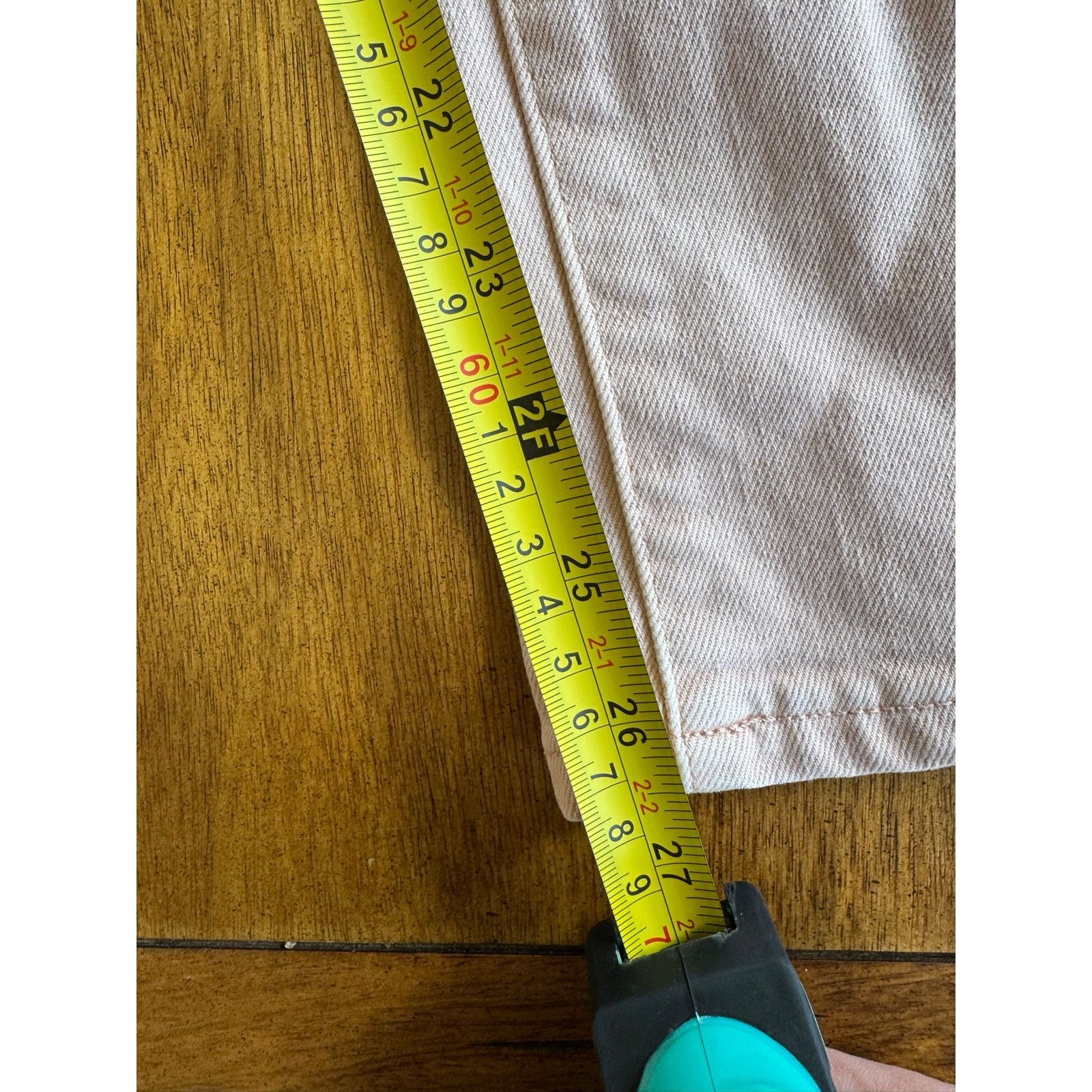 Gap GAP High Rise Vintage Slim Jeans Soft Pink 10/30R Size 32" / US 10 / IT 46 - 9 Thumbnail