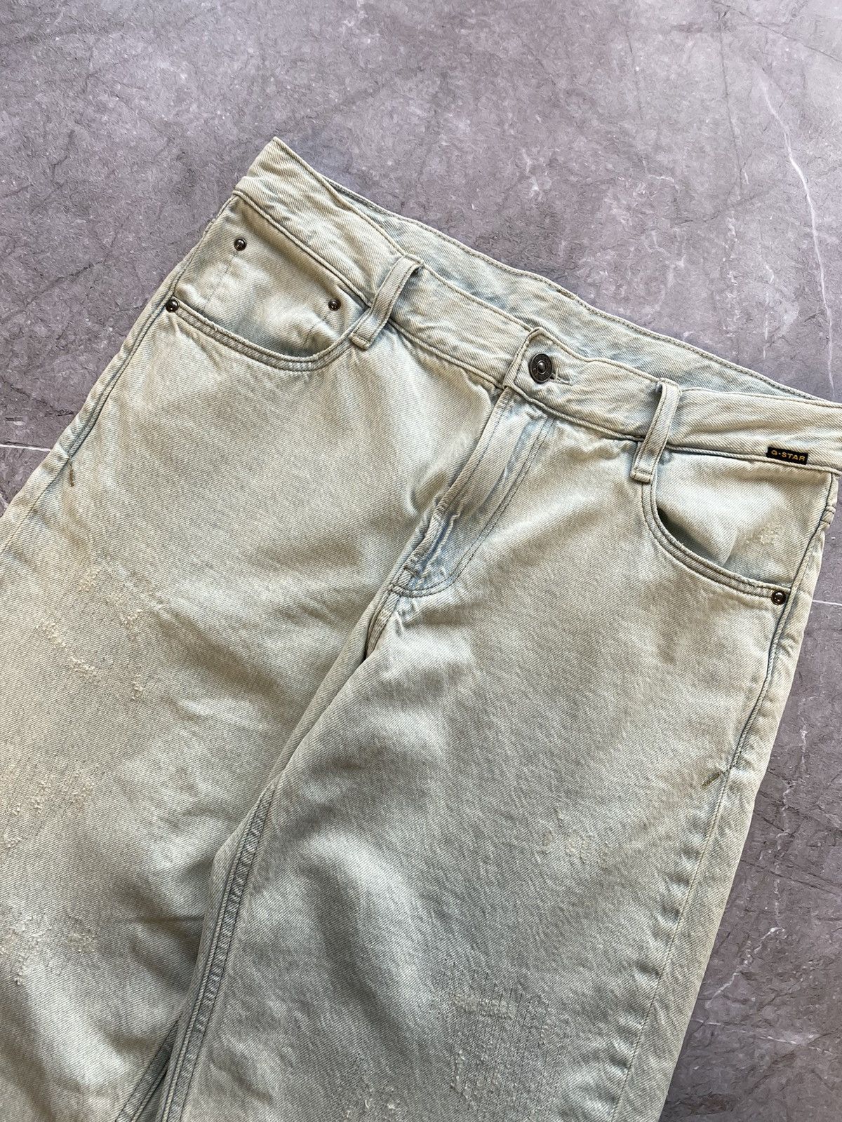 G-Star × Vintage Vintage Y2K G-Star Raw Originals Denim Jeans Size US 32 / EU 48 - 9 Thumbnail