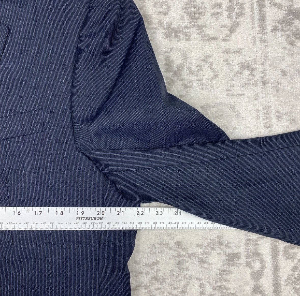 Ralph Lauren Polo Ralph Lauren Blazer Mens Two Button Blue Blazer 42R Size 42R - 4 Thumbnail