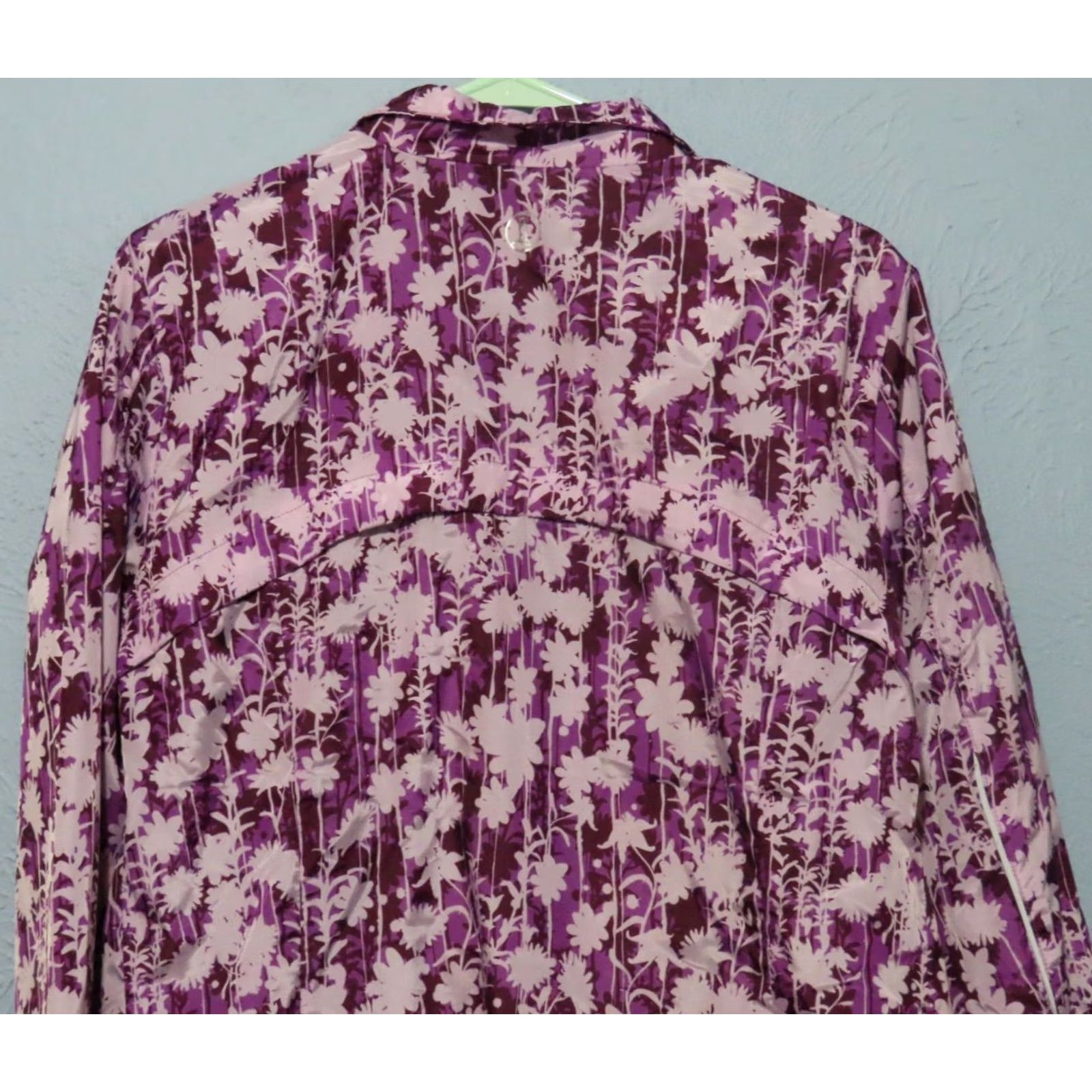 Lands' End Lands' End Full Zip Women's S (6-8) Light Vented Purple Windbreaker Jacket Size S / US 4 / IT 40 - 8 Thumbnail